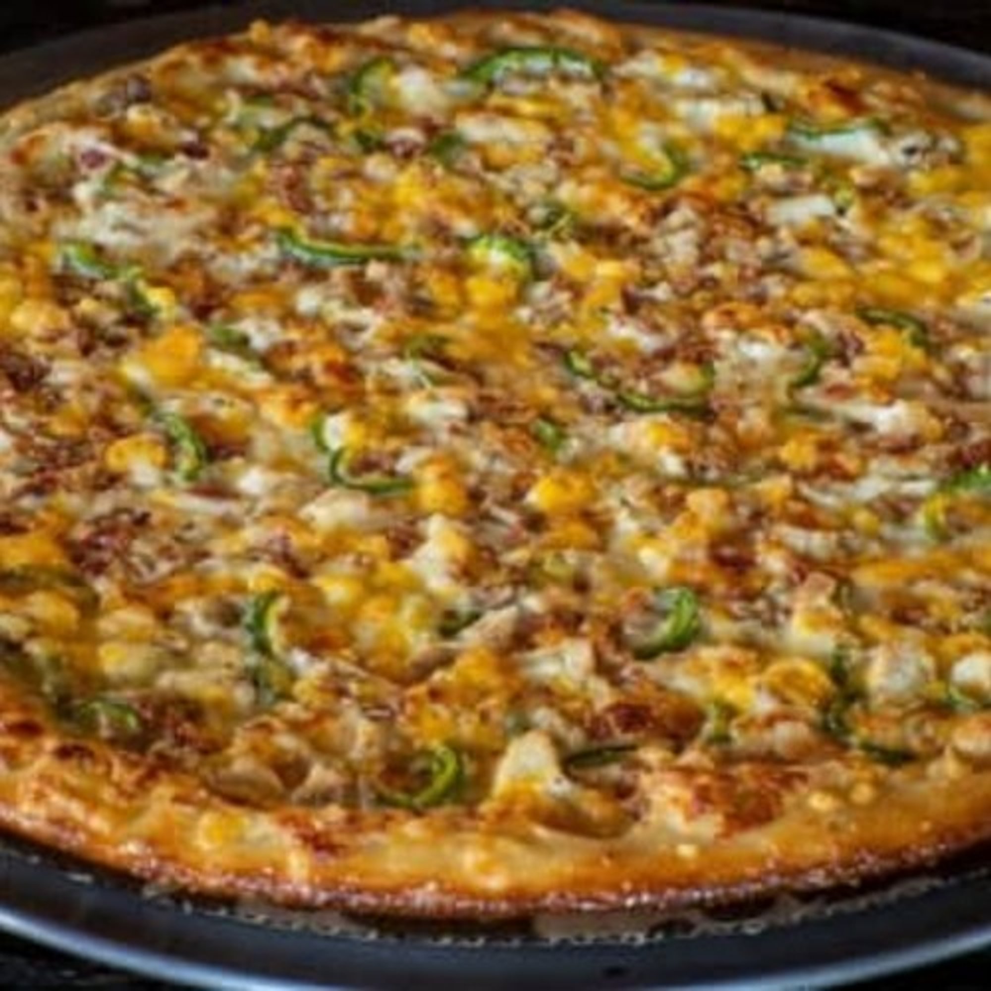 Chicken Bacon Ranch Pizza
