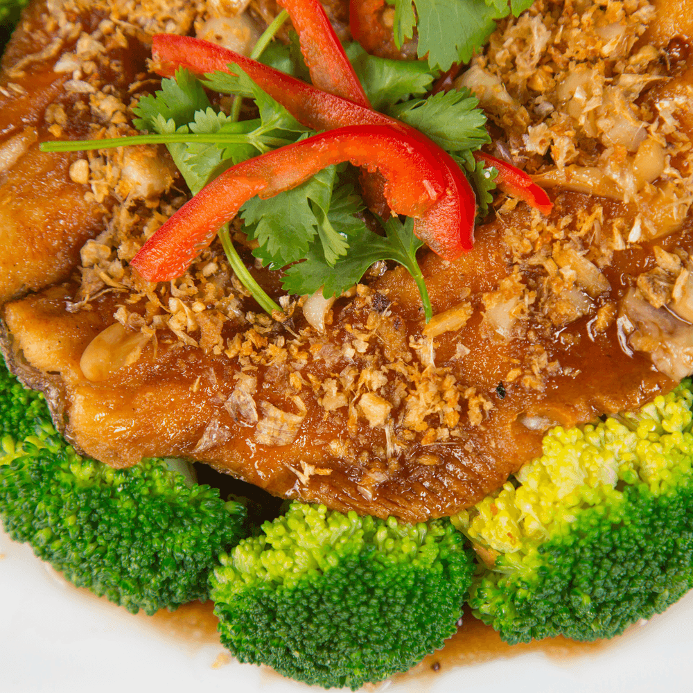 Crispy Trout Garlic