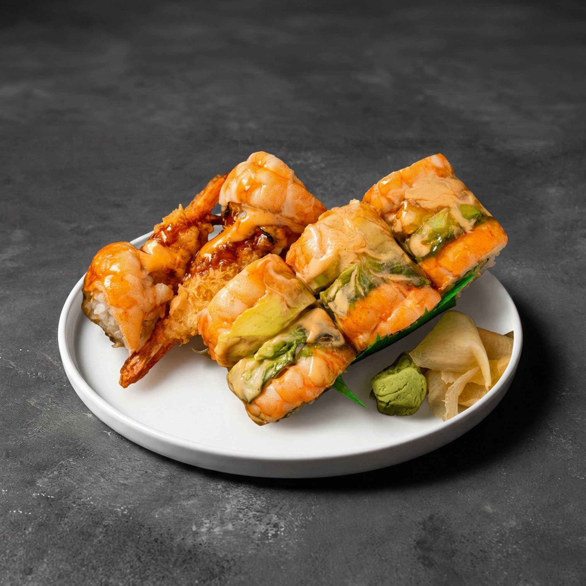 Angry Shrimp Roll
