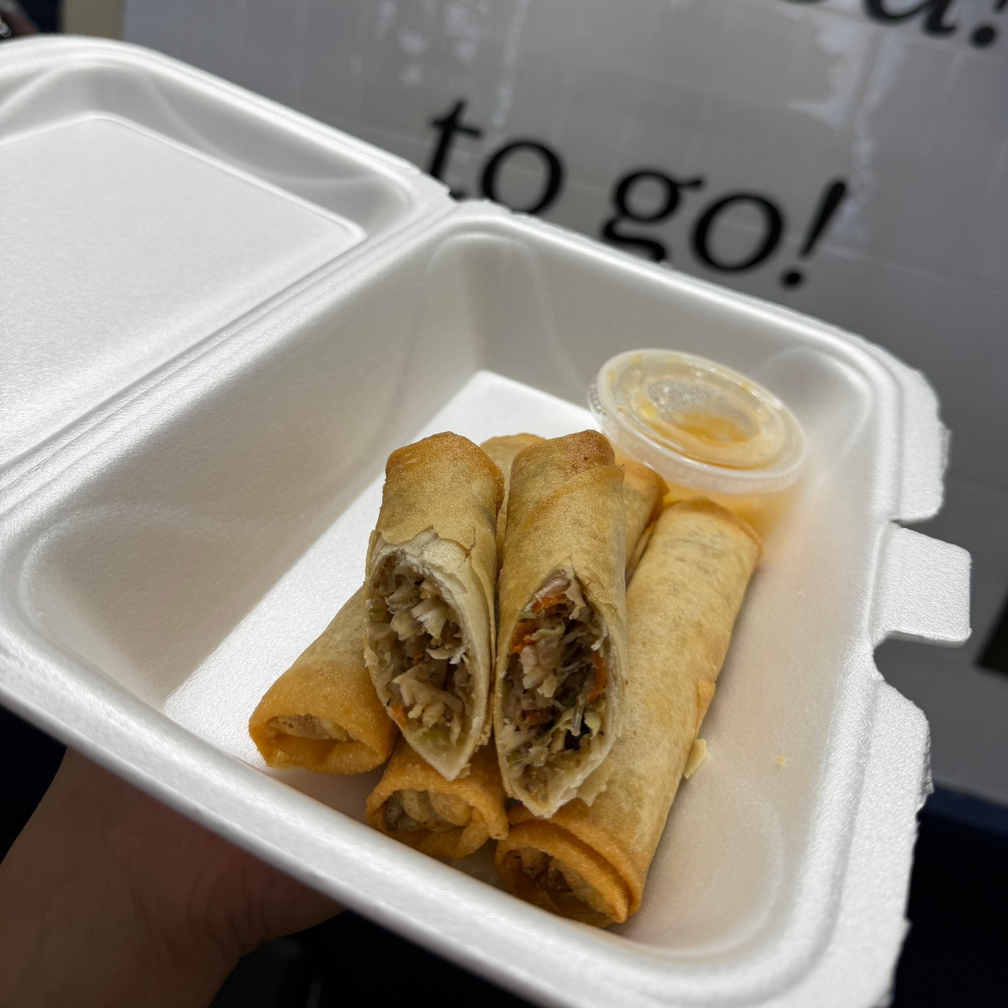 A10. Chicken Spring Rolls