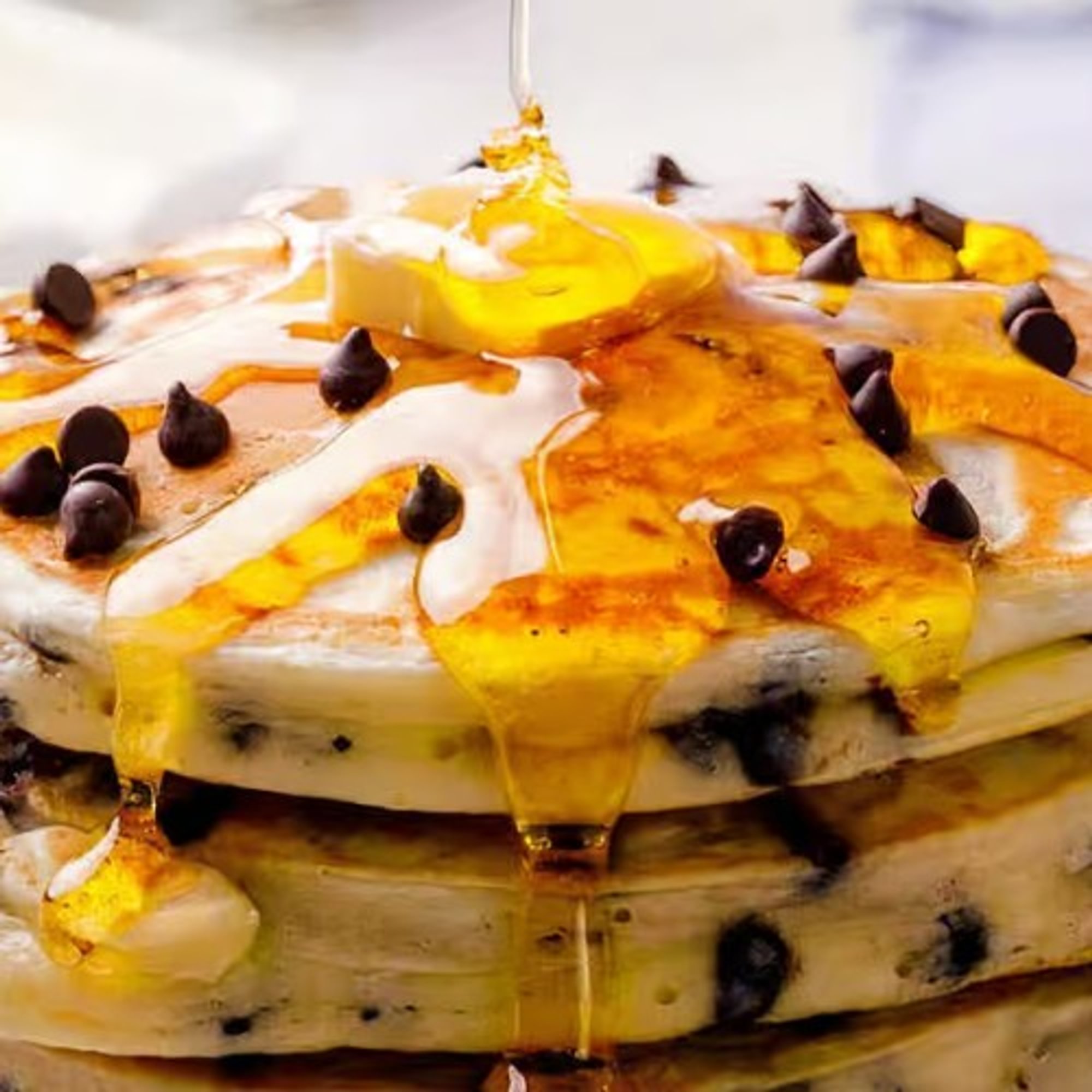 Choco Chips Pancakes