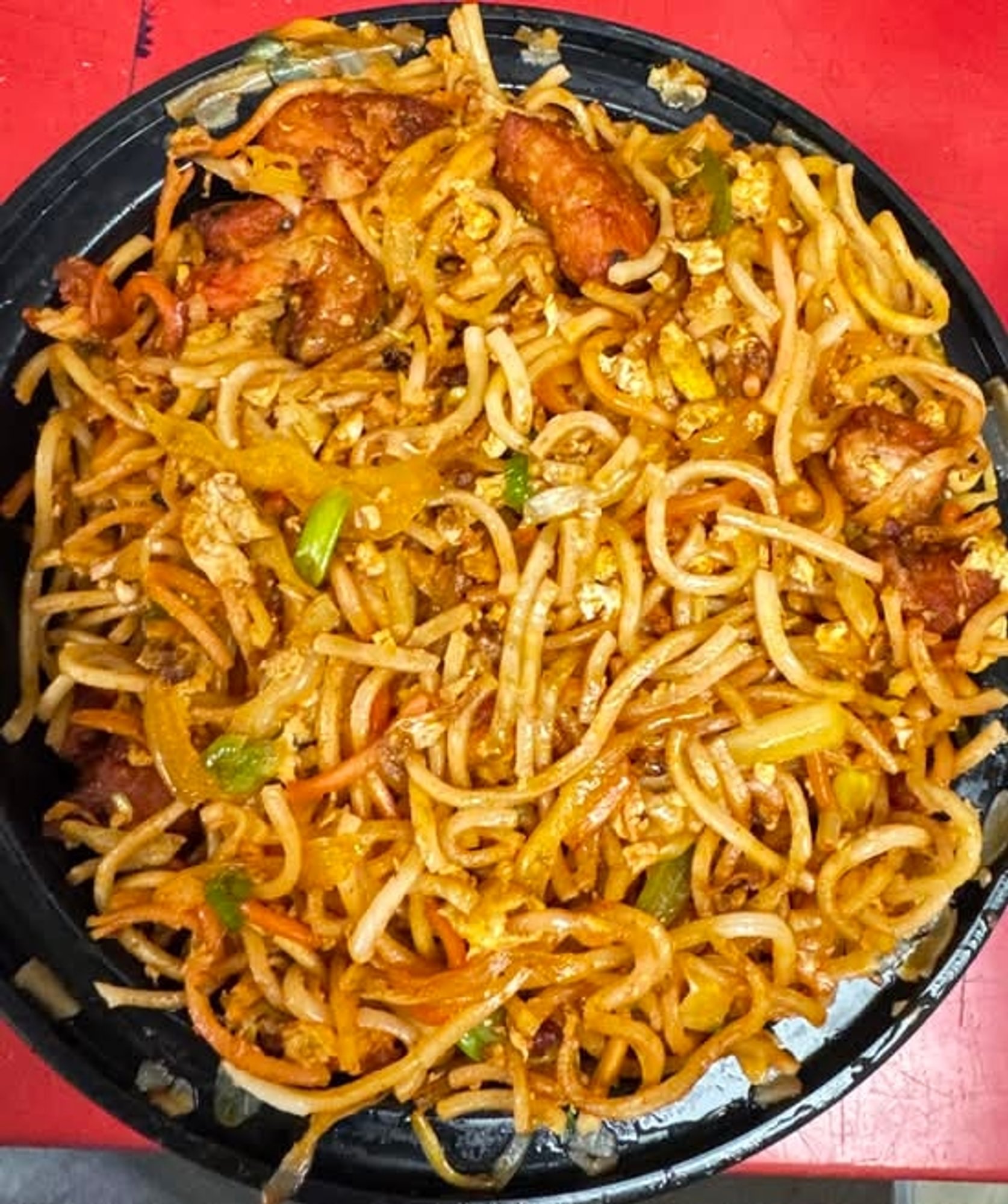 Street Style Veg Hakka Noodles