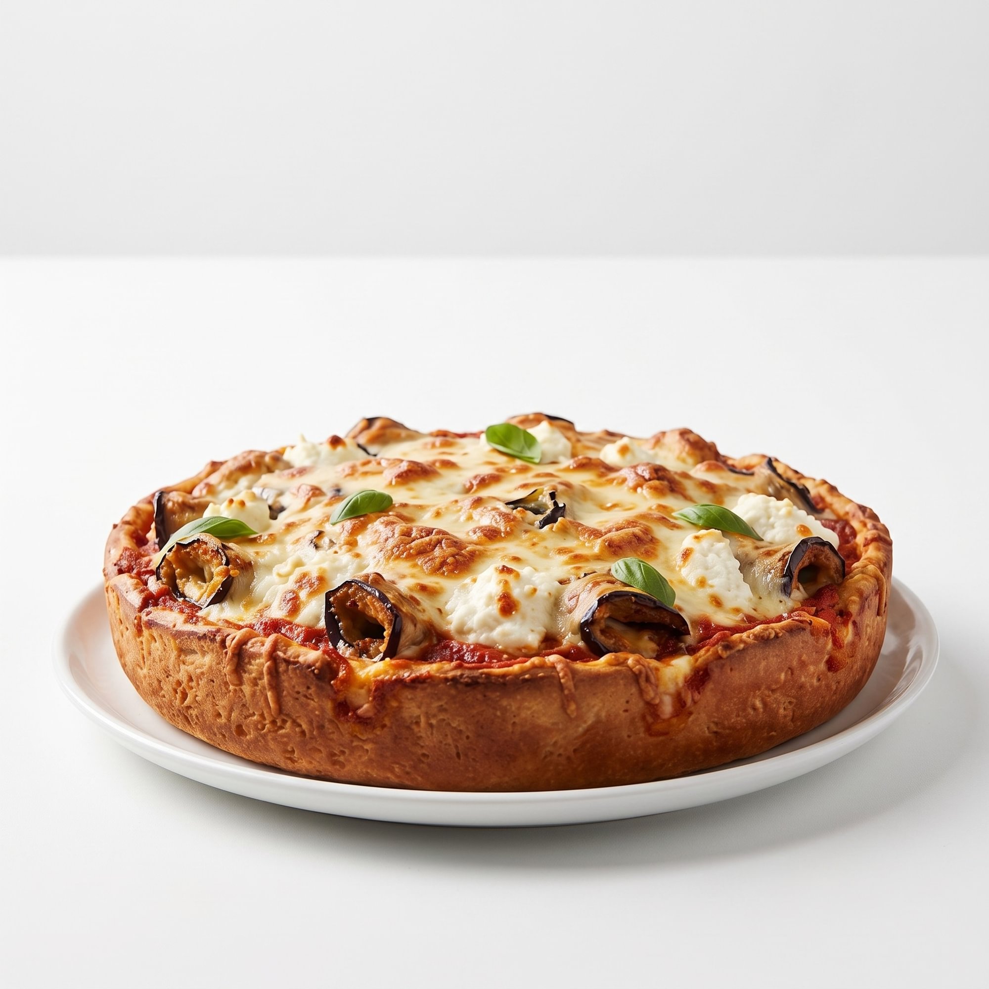 Eggplant Rollatini Pizza