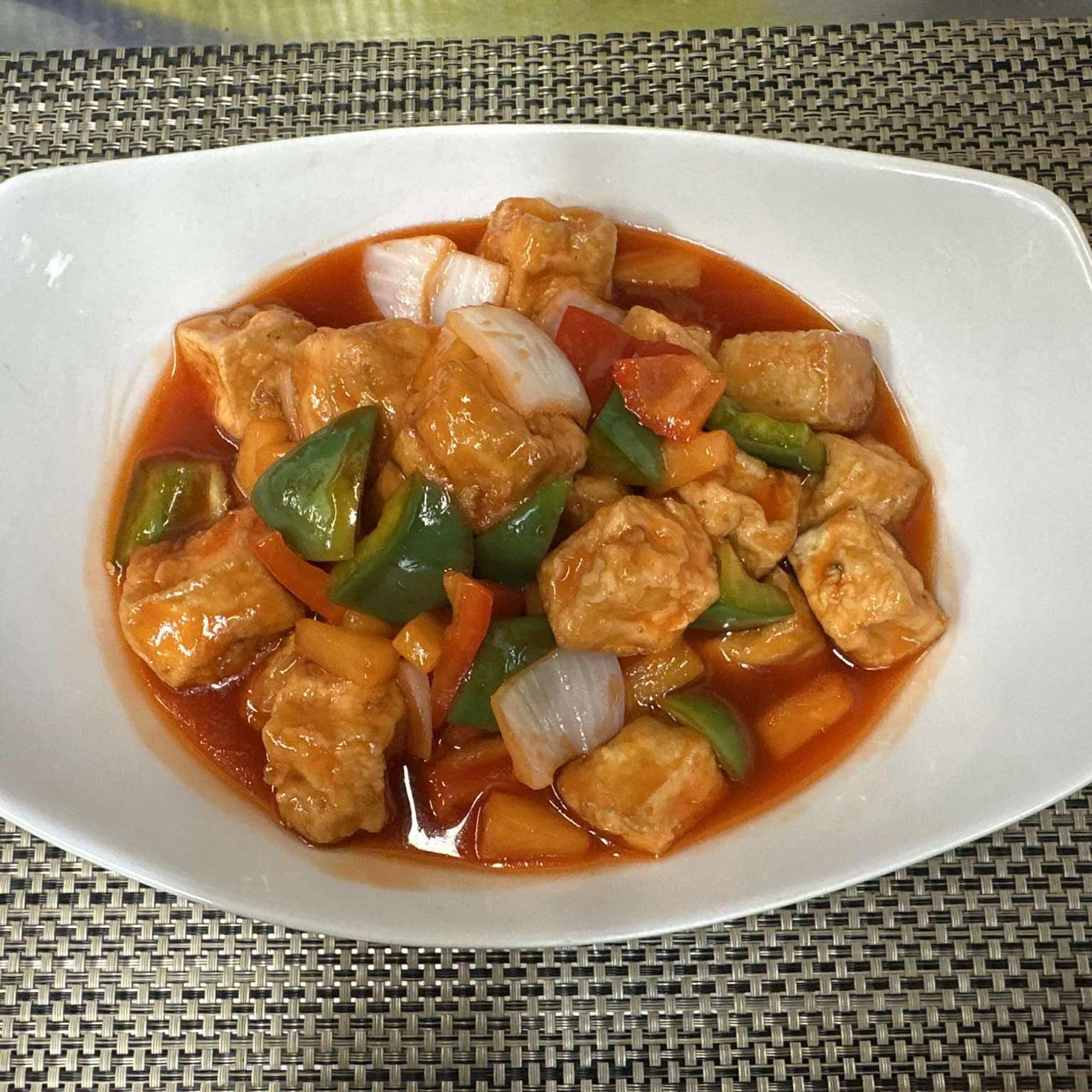 Sweet and Sour Tofu