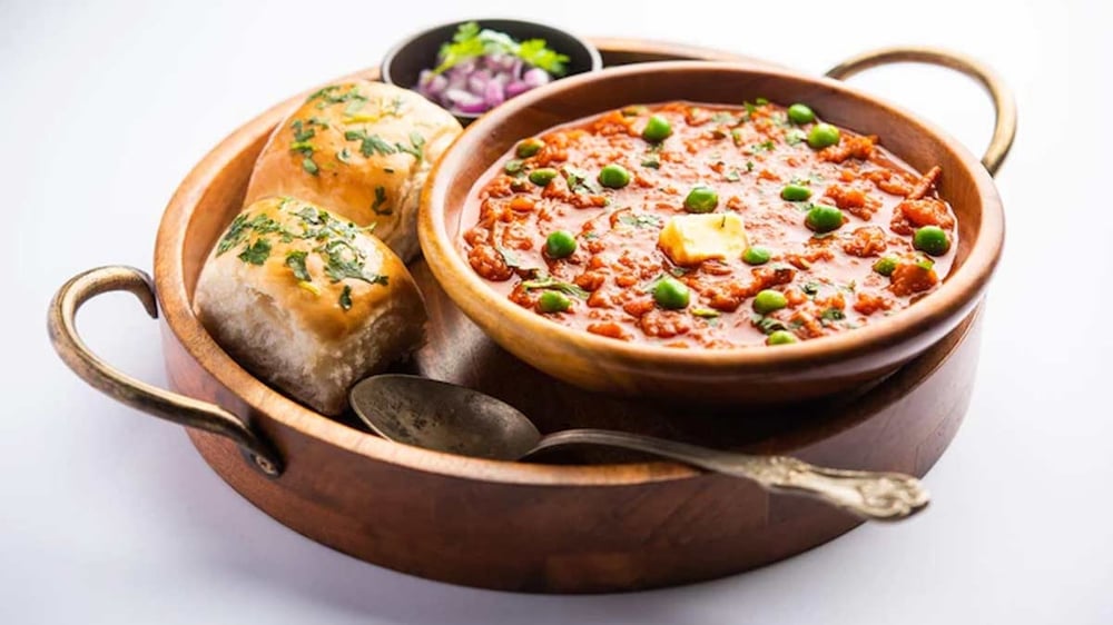 CHEESE PAV BHAJI