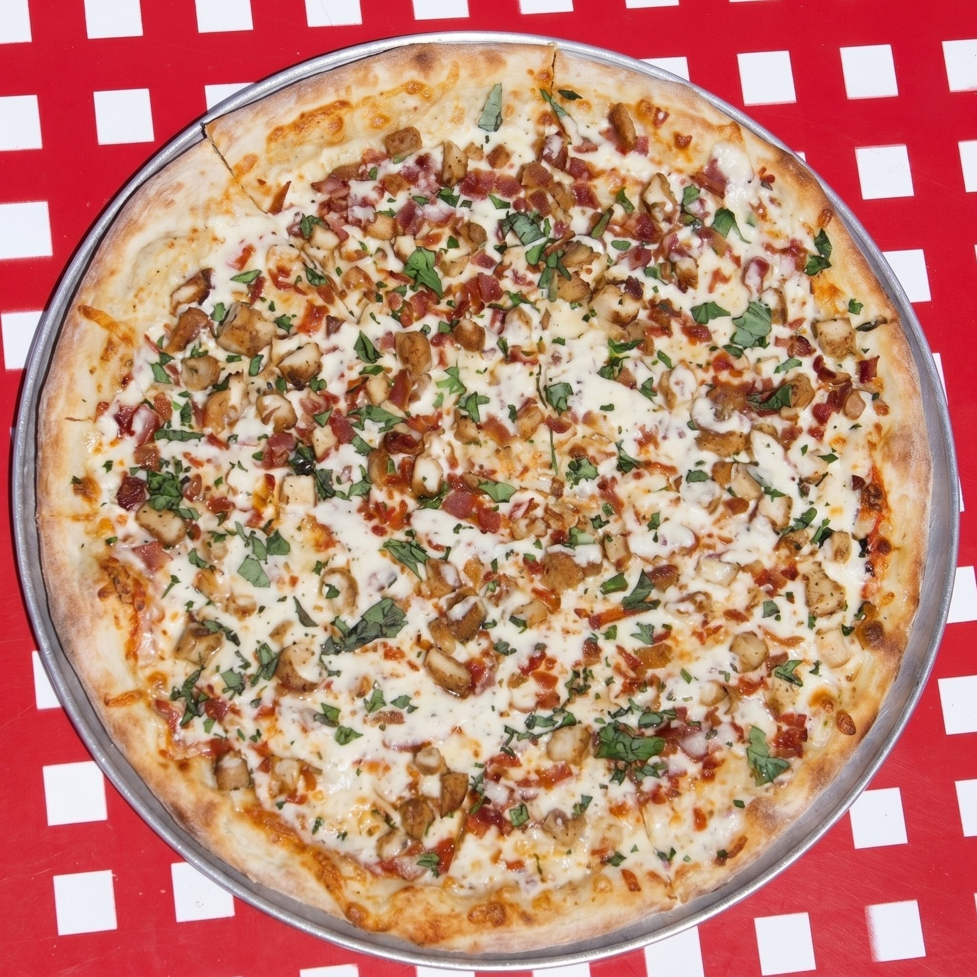 Chicken Ranch Pizza