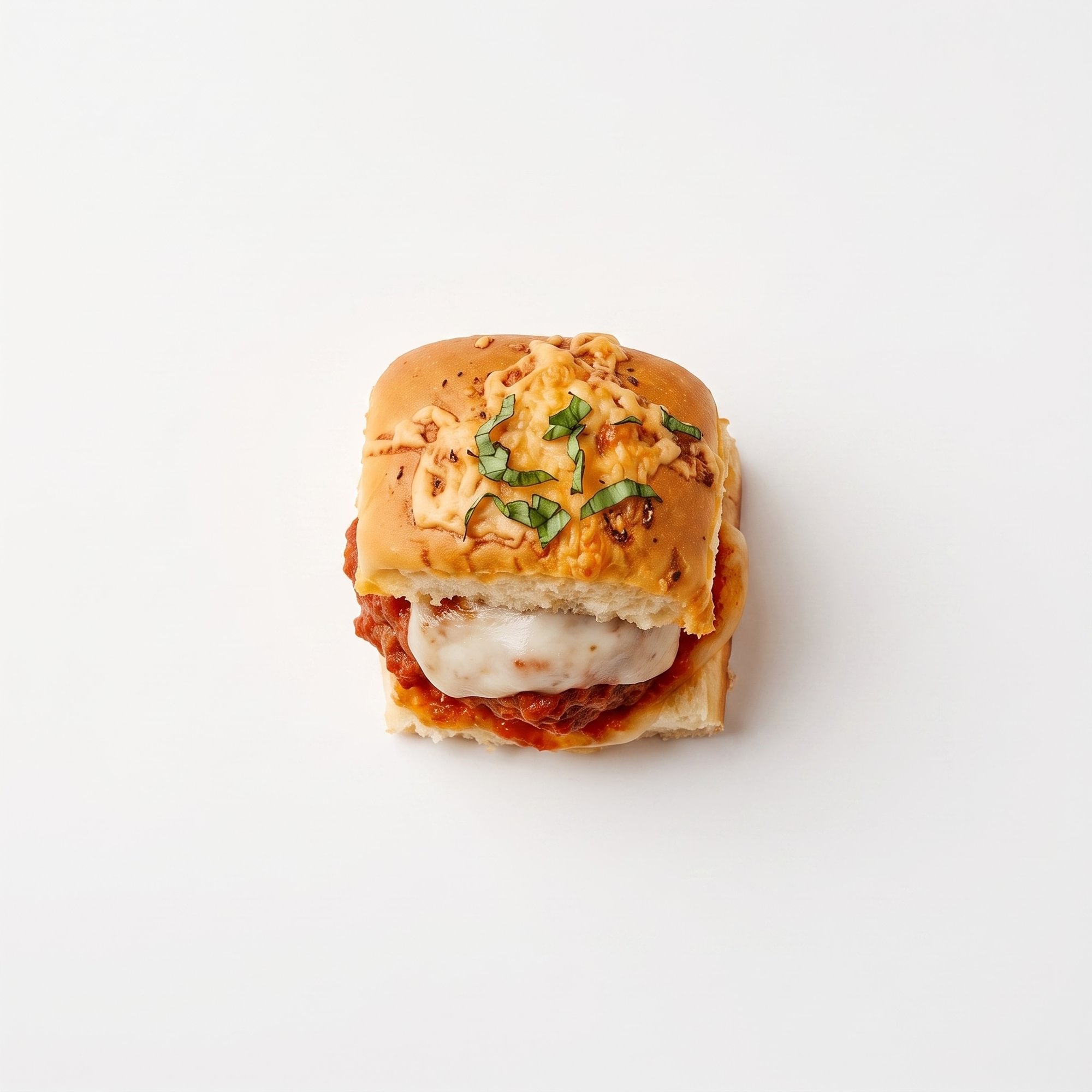 Meatball Slider with Fresh Mozzarella