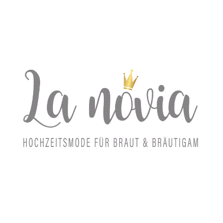 Logo von La novia Hochzeitsmode für Braut und Bräutigam