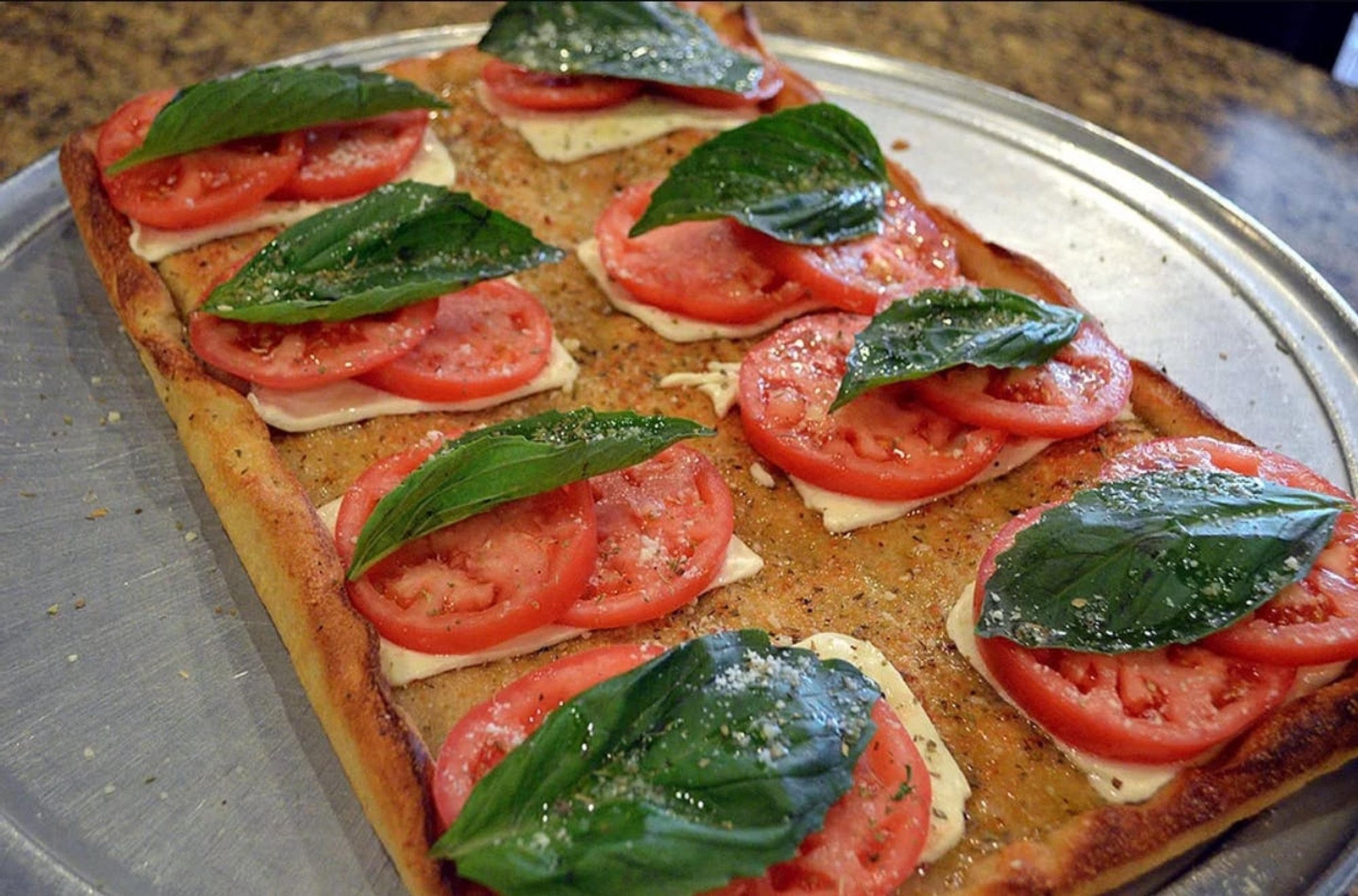 Caprese Square Pizza
