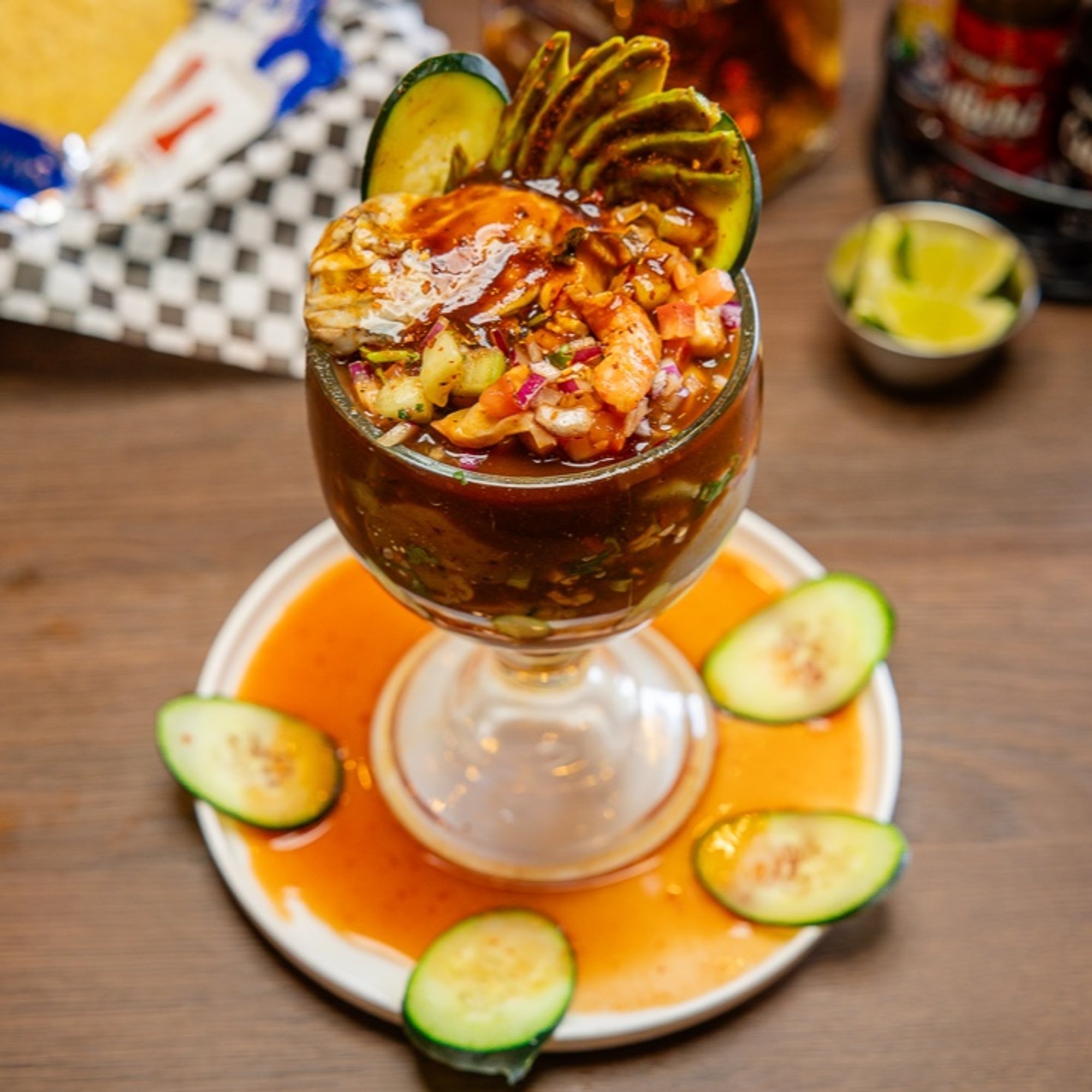 Coctel De Camaron Y Pulpo