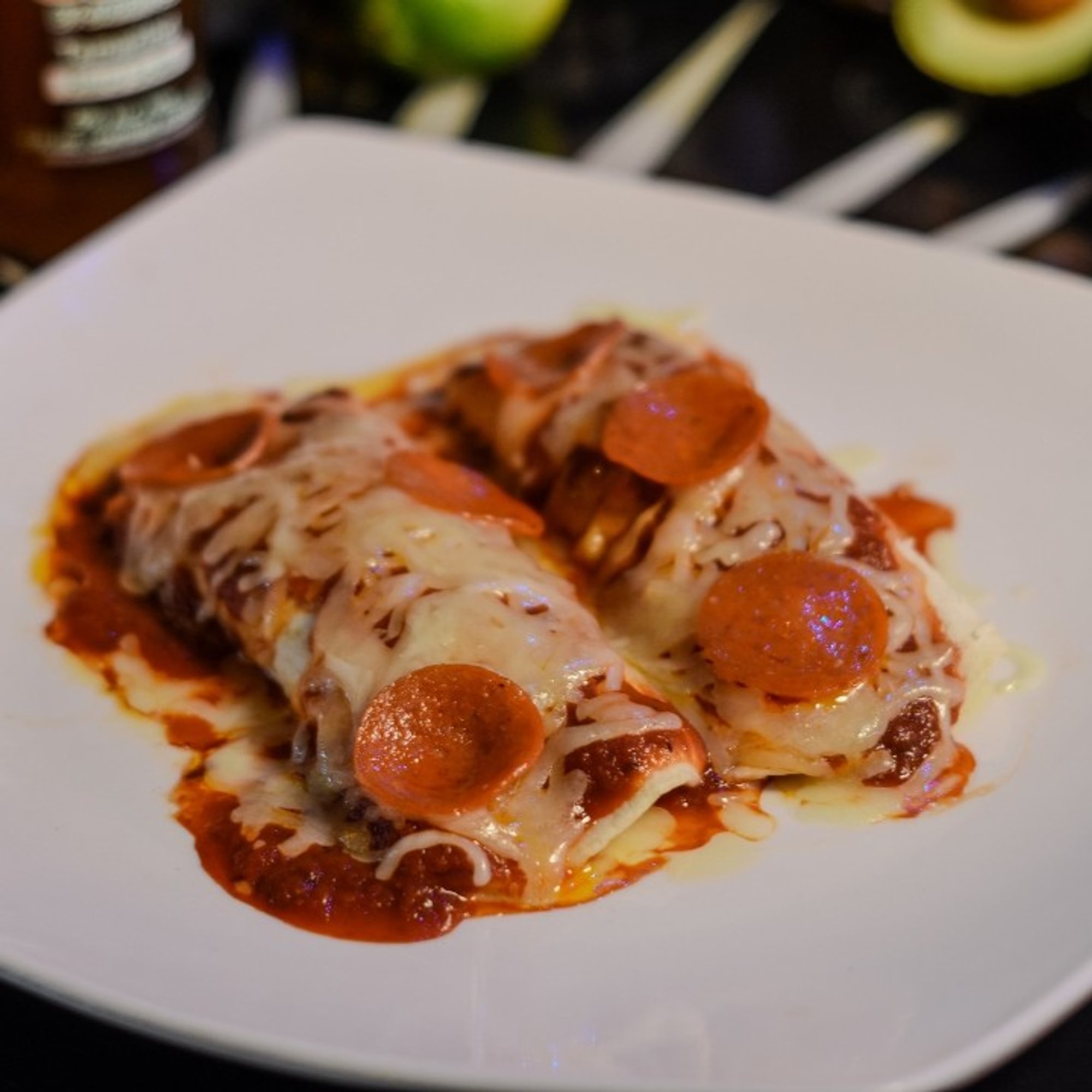 Kids Pizza Enchiladas
