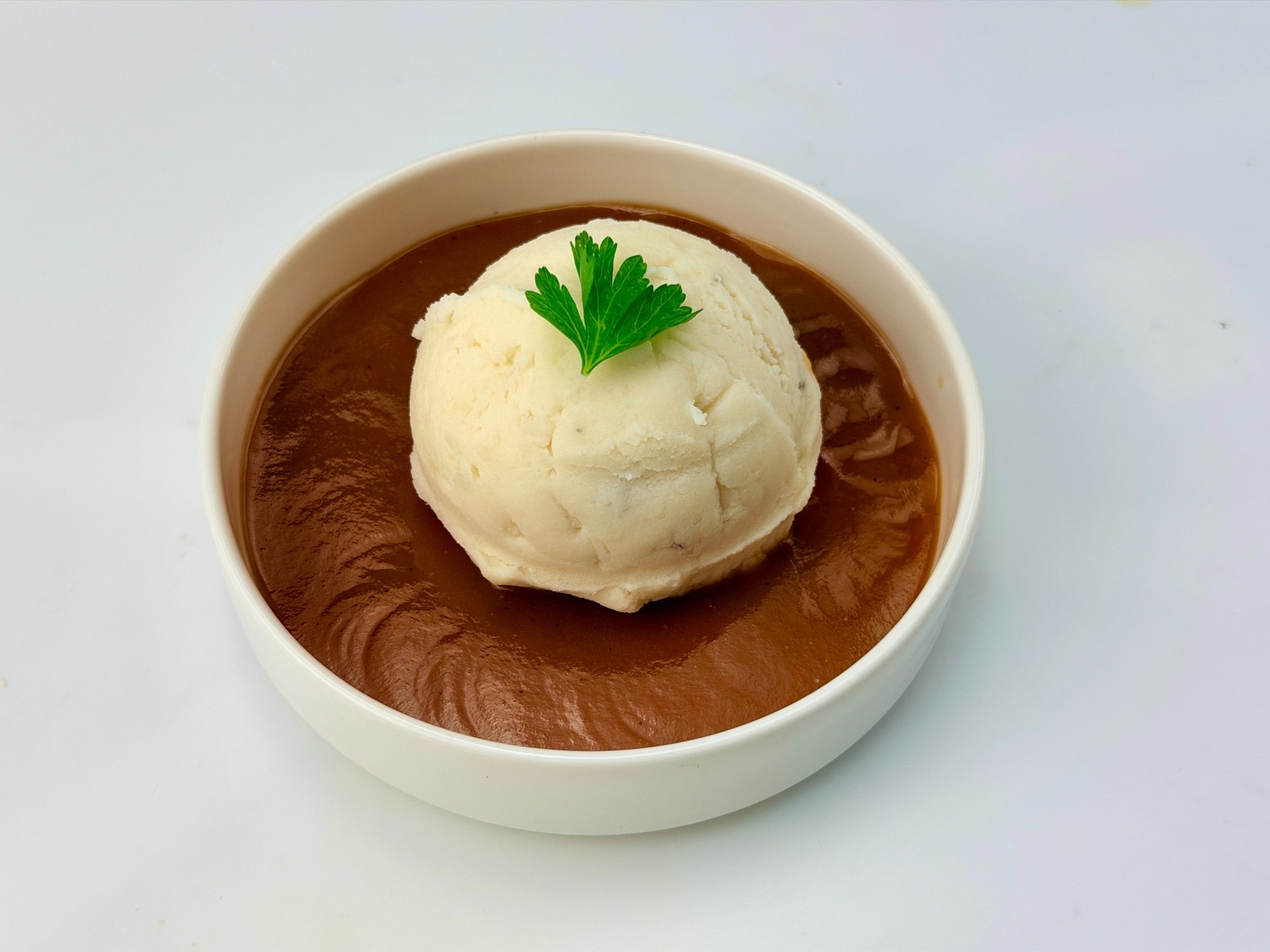 Mashed Potato with Gravy
