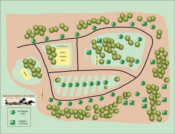 Wagon Wheel RV Park & Cabin Rentals Image
