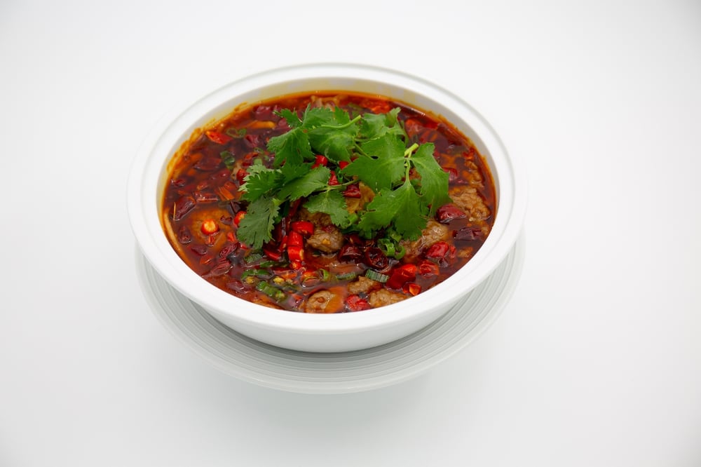 Sliced Beef in Chili Oil