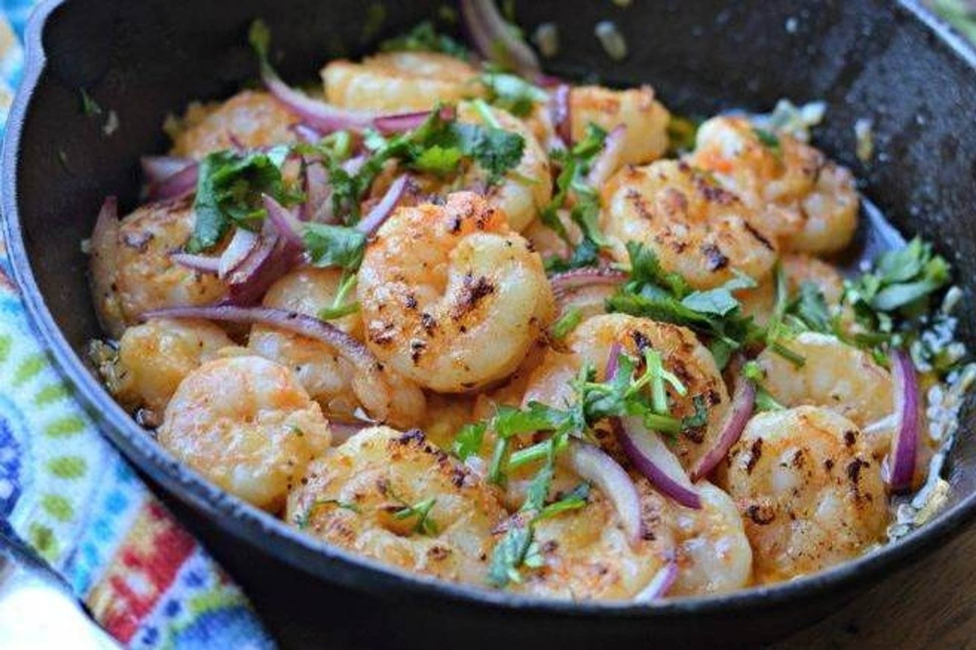 Camarones Al Mojo De Ajo