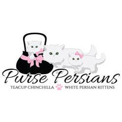 Purse Persians Kittens Logo