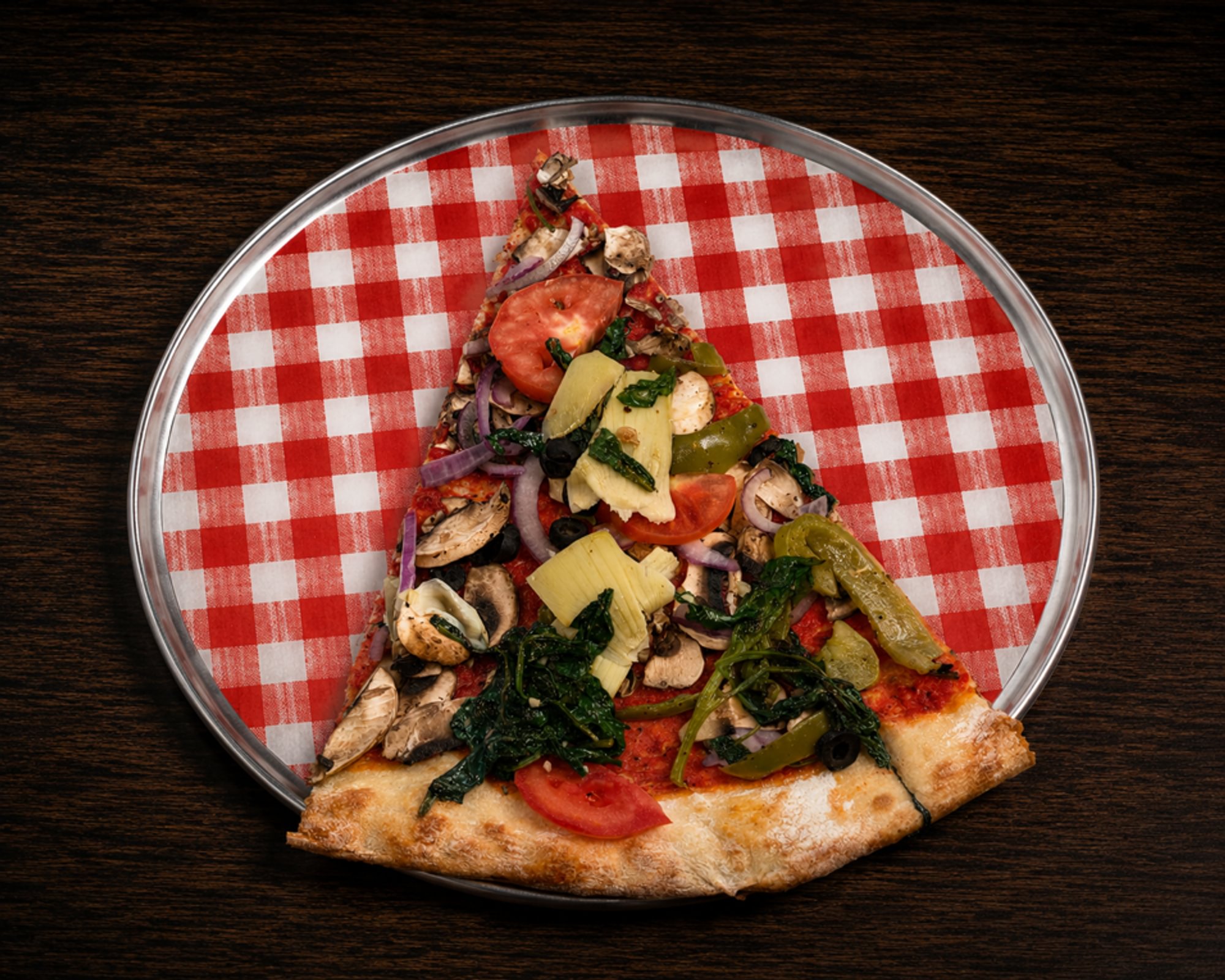 Vegetarian Slice No Cheese