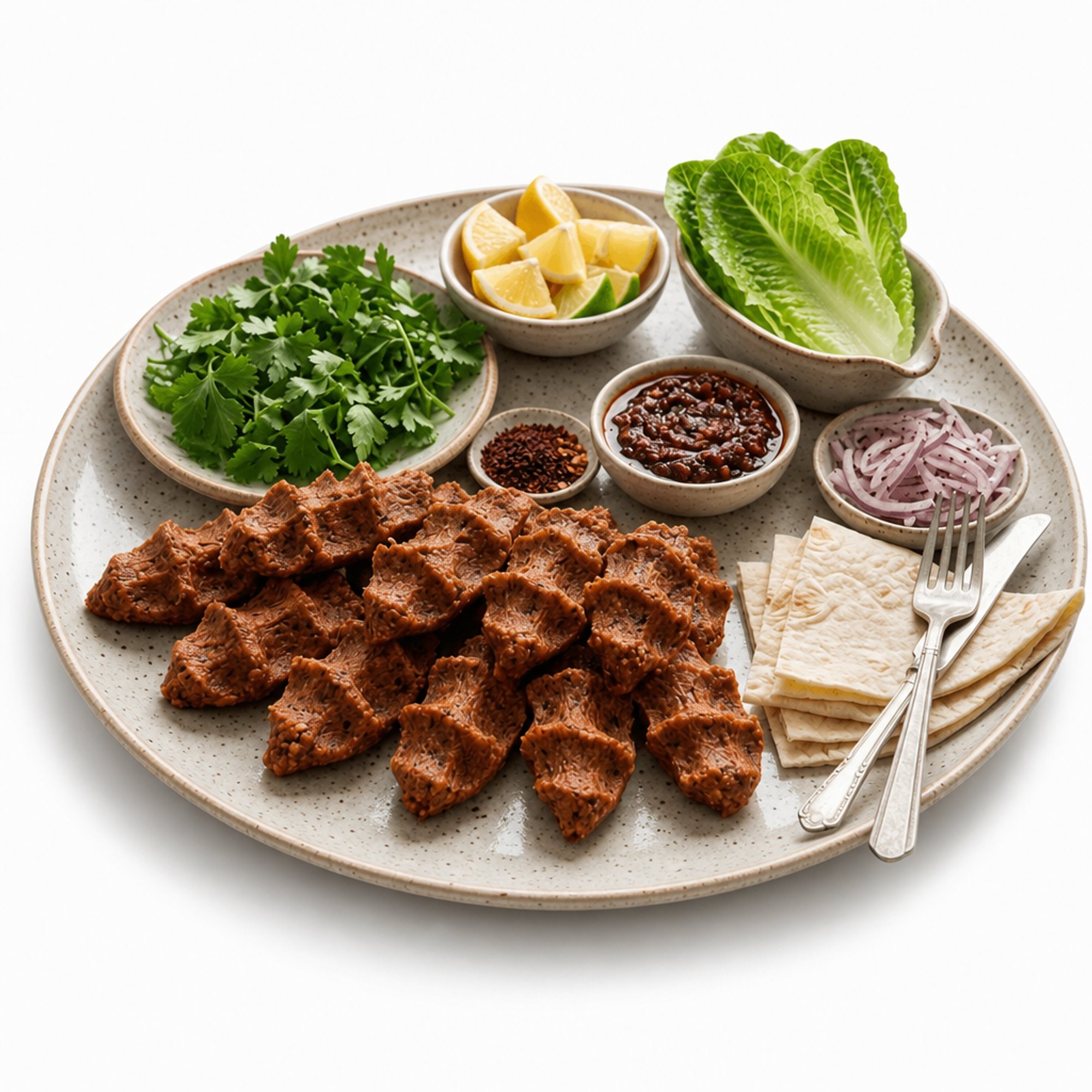 Turkish Spicy Vegan Ball (Cigkofte)