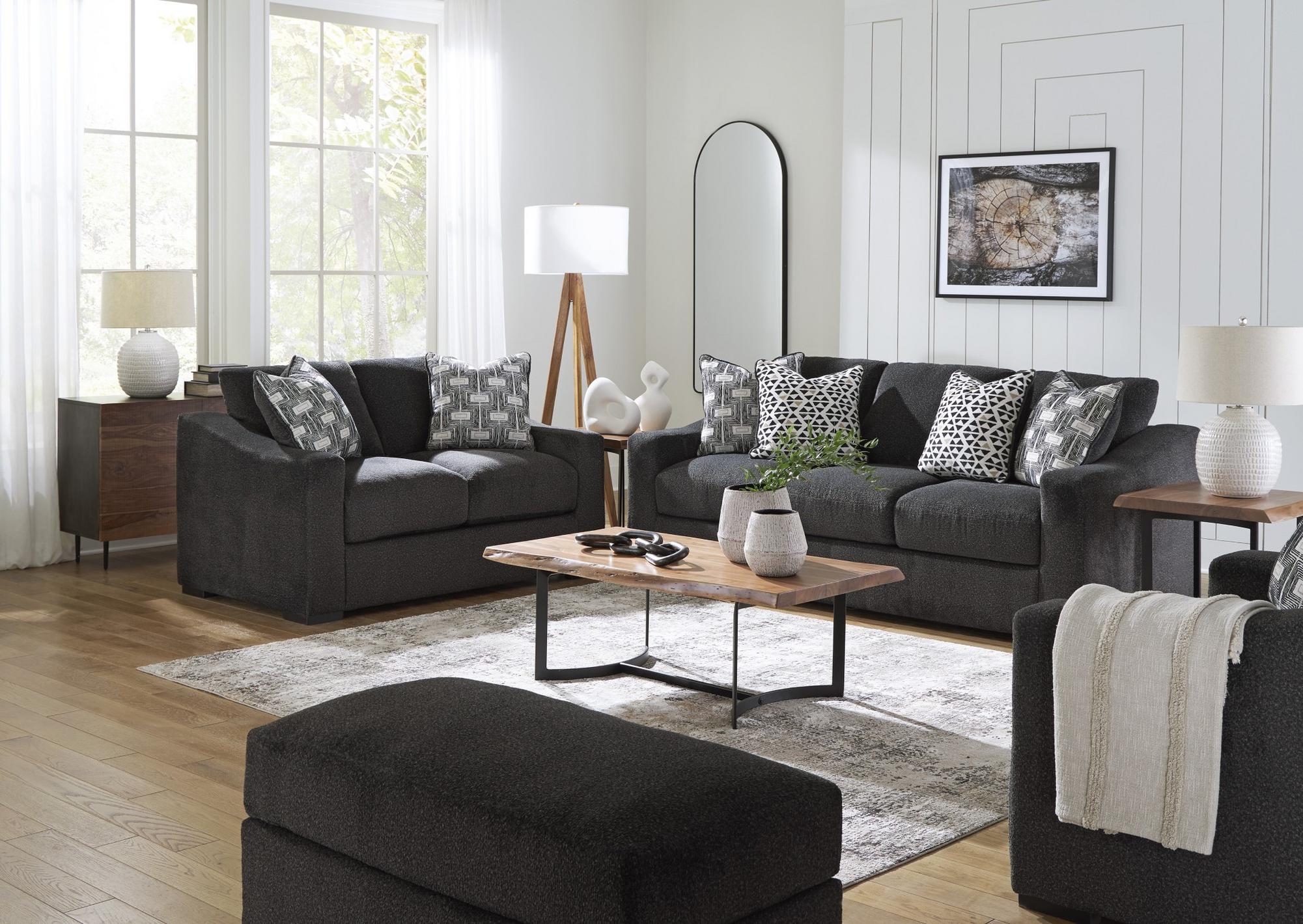 Wryenlynn Sofa, Loveseat, Chair 1/2 & Ottoman