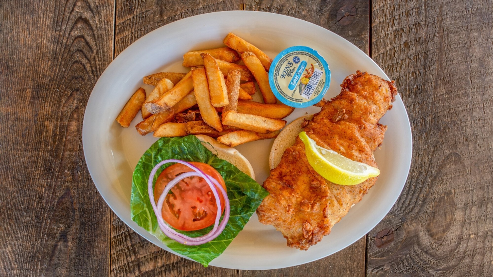 Fried Flounder Sand