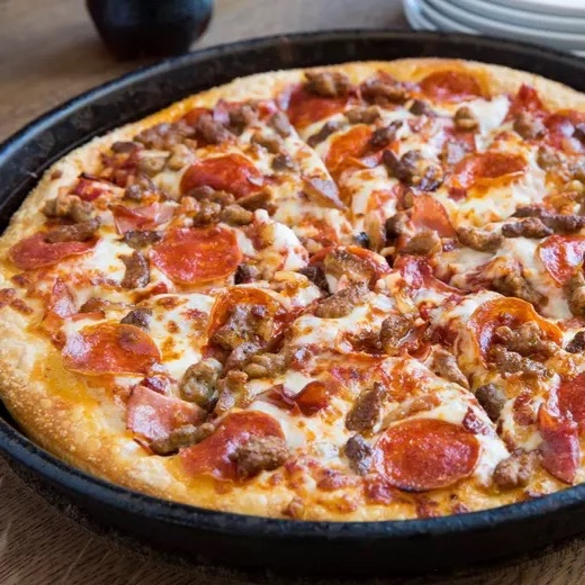 Old school Pan Pizza!