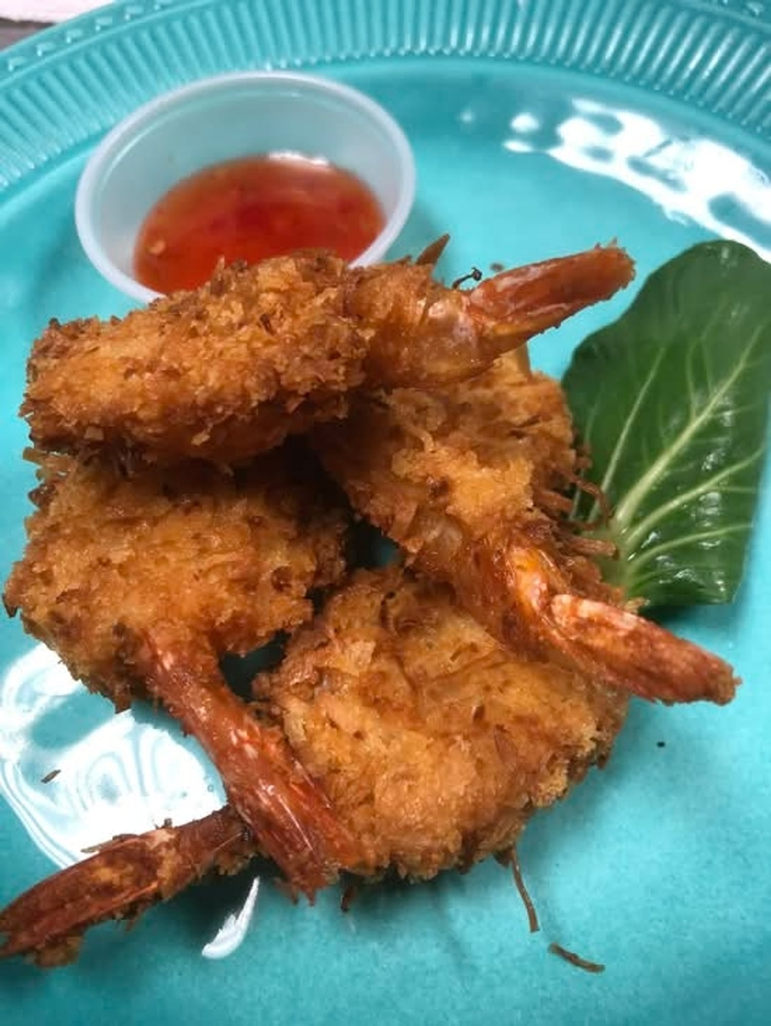 Coconut Jumbo Shrimp N French Fries