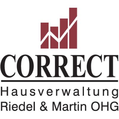 Logo von CORRECT Hausverwaltung Riedel & Martin oHG