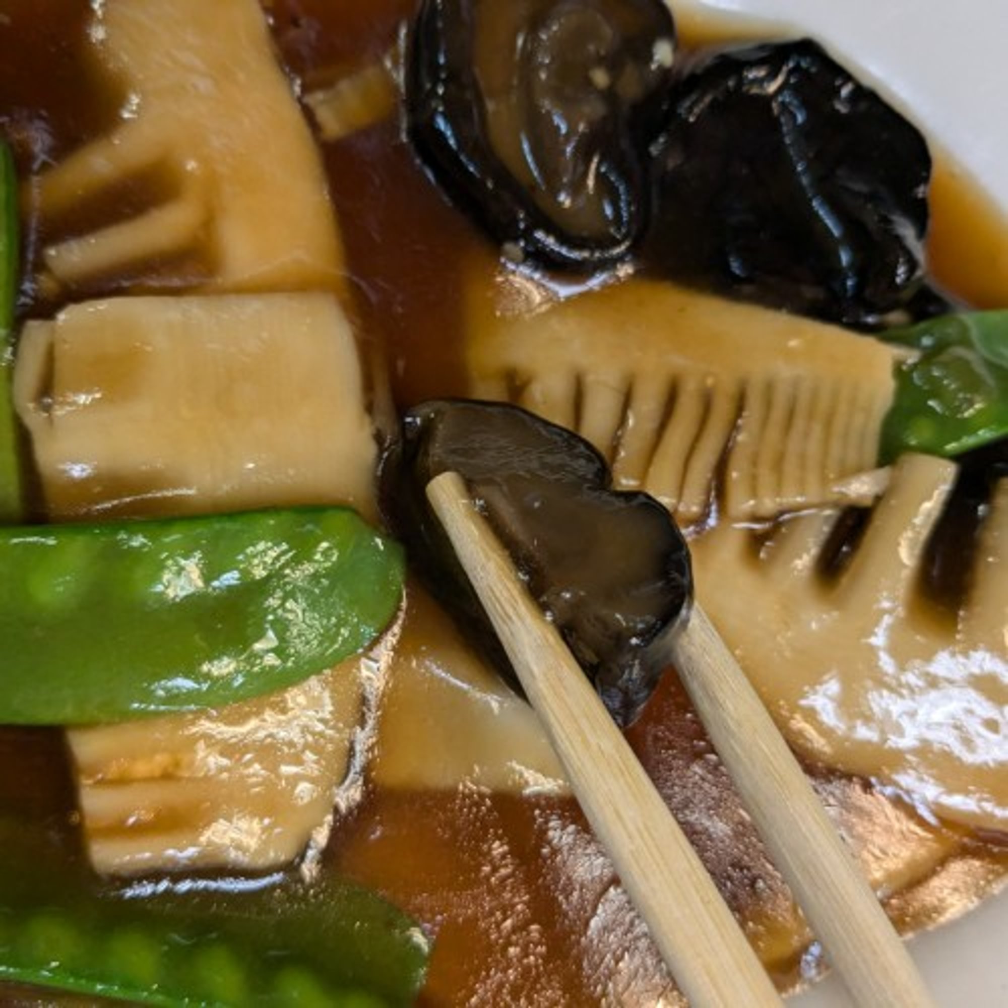 Bamboo Shoots with Mushrooms