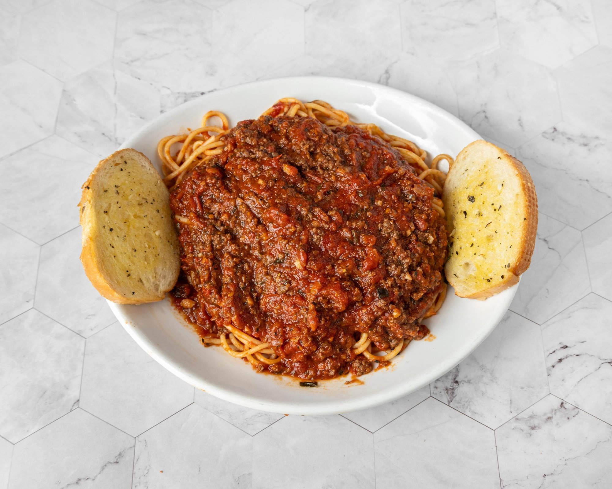 Lunch Spaghetti with MB or MS