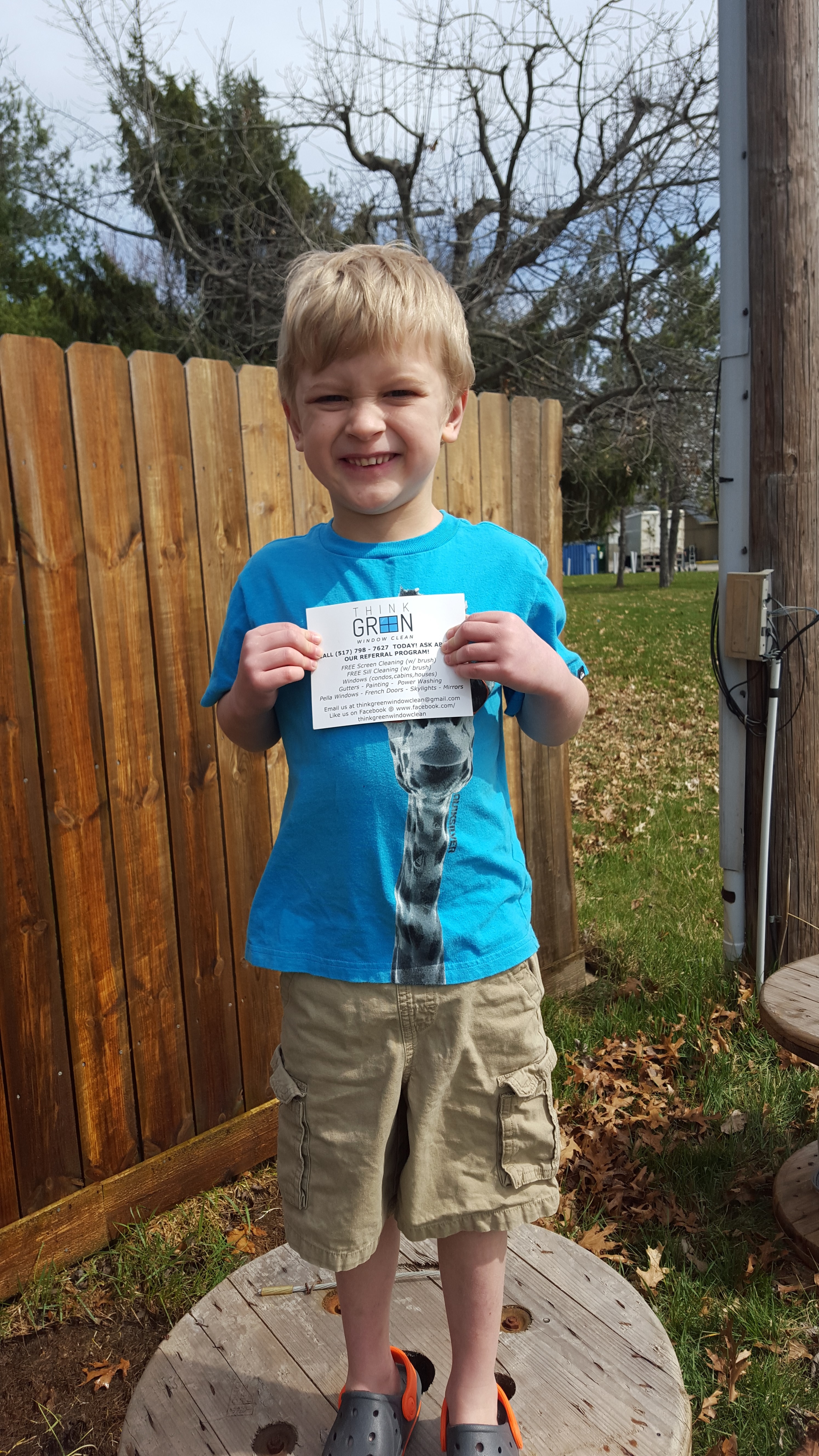 Think Green Window Clean Image