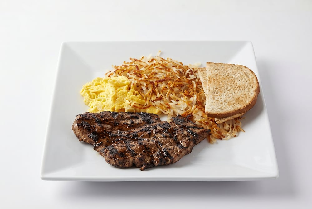 Steak & (2) Eggs