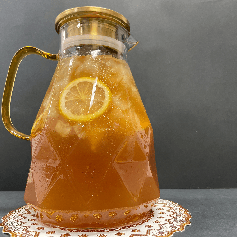 Homemade Raspberry Iced Tea