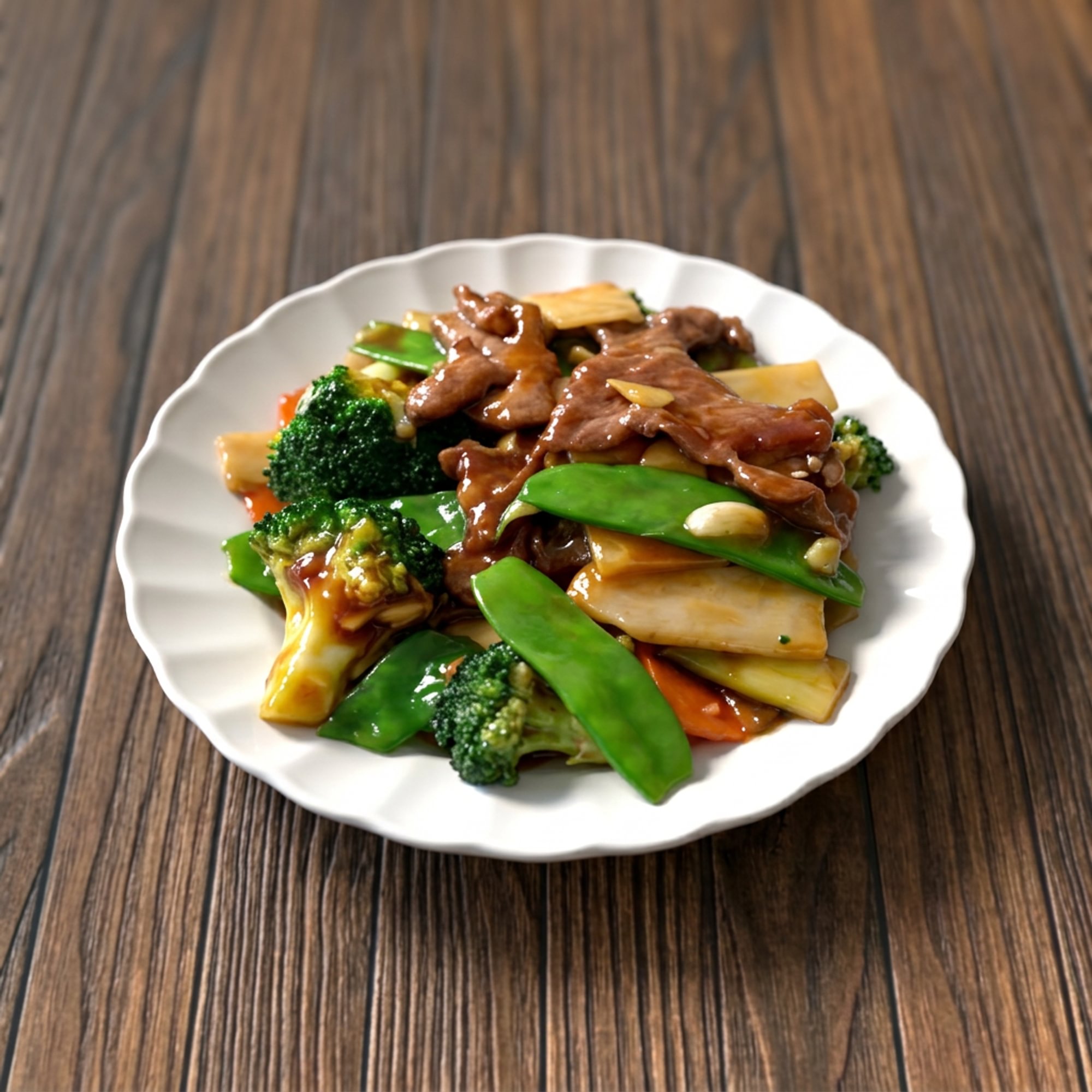 Beef with Mixed Vegetables