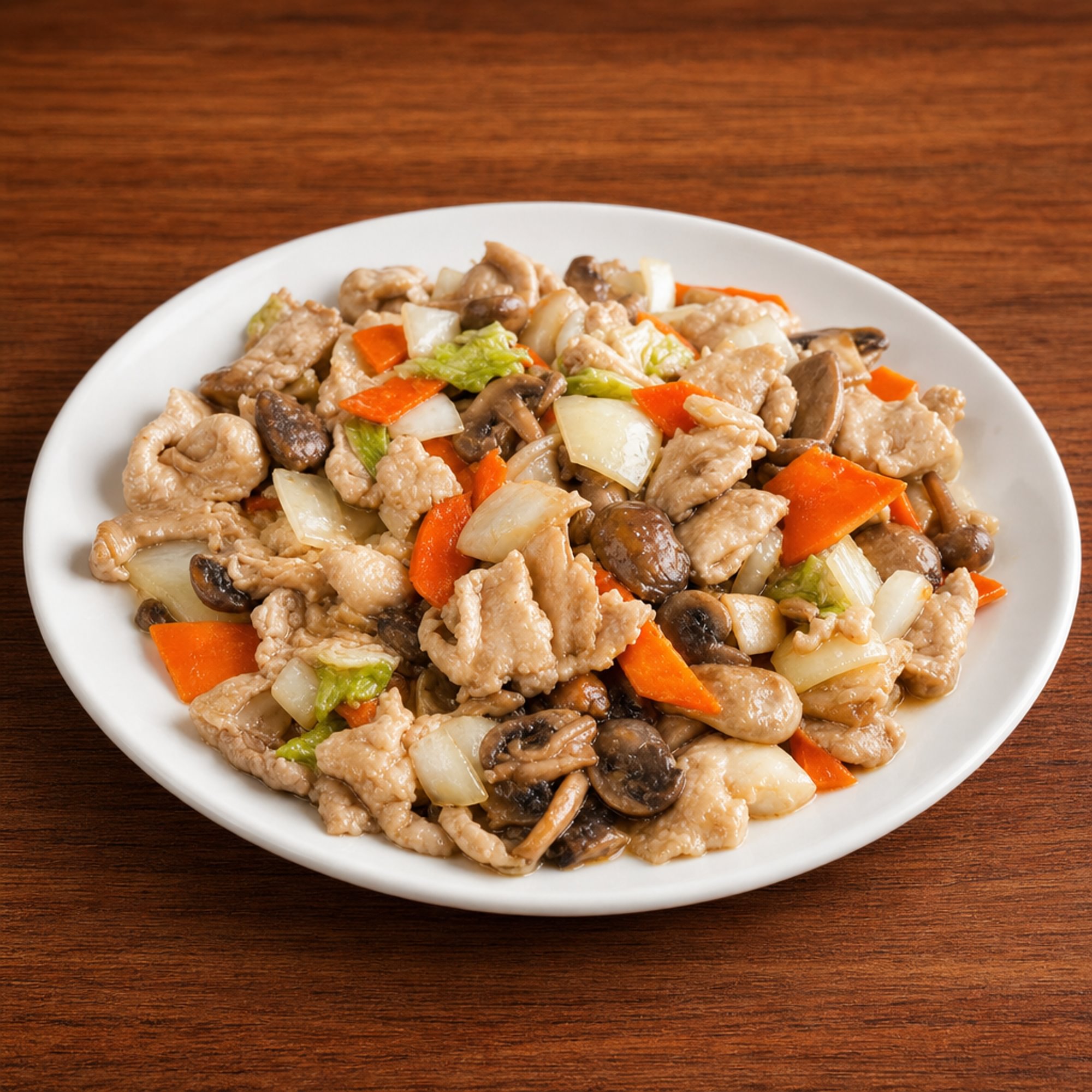 Moo Goo Gai Pan 蘑菇鸡片