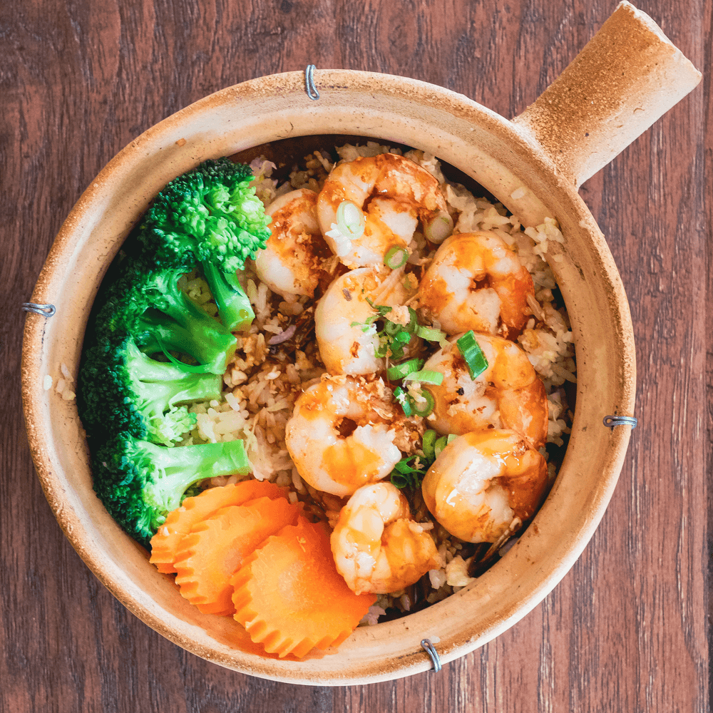 Shrimp Clay Pot