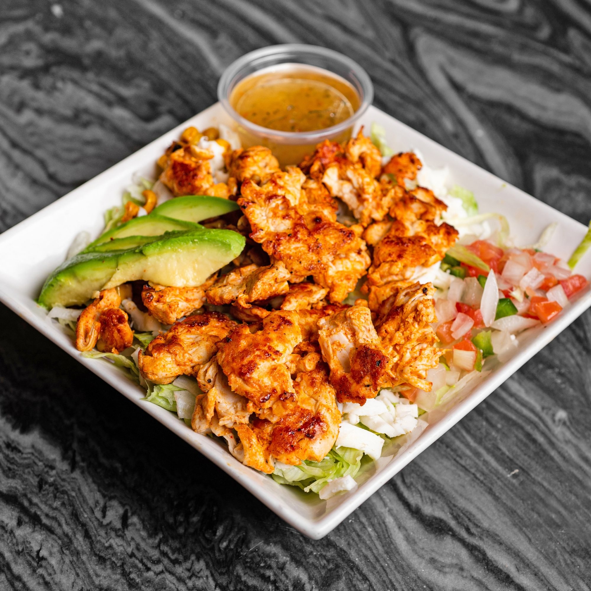 Grilled Chicken Avocado Salad