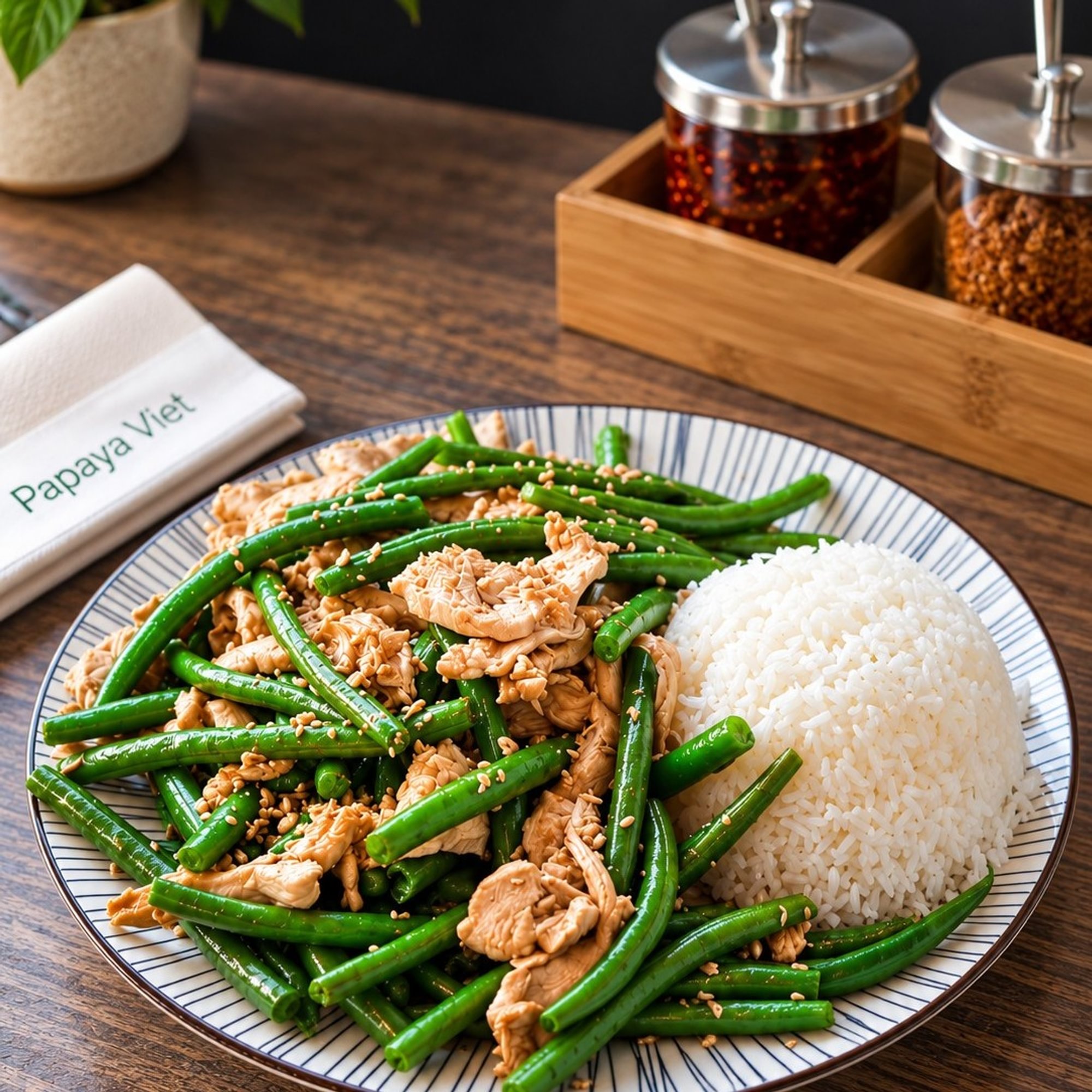 Sautéed Chicken & Green Beans