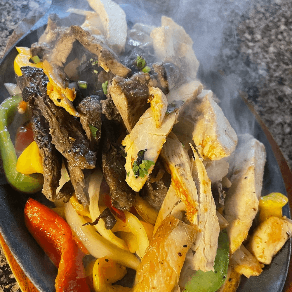 Mixed Chicken & Beef Fajitas