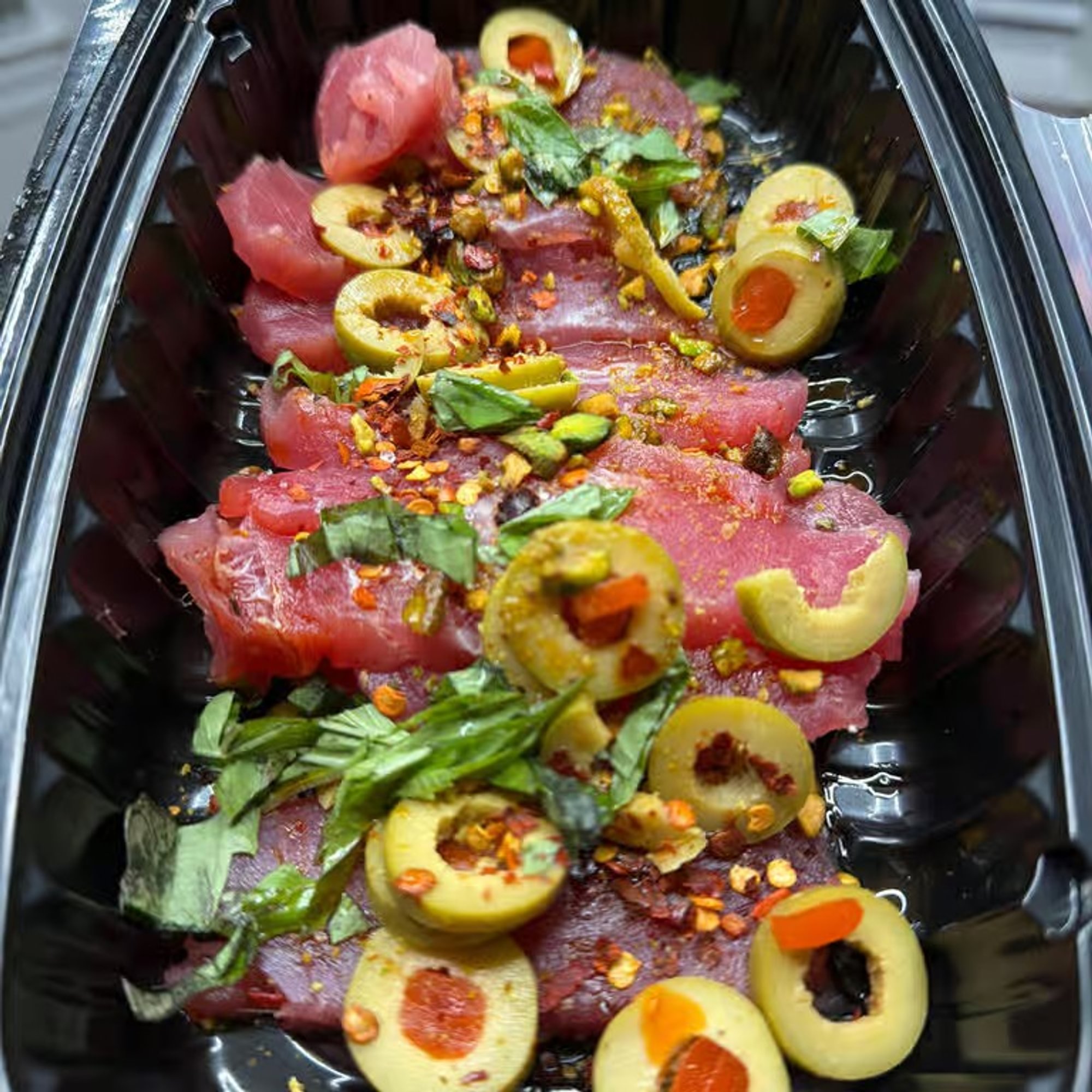 Sicilian Tuna Crudo