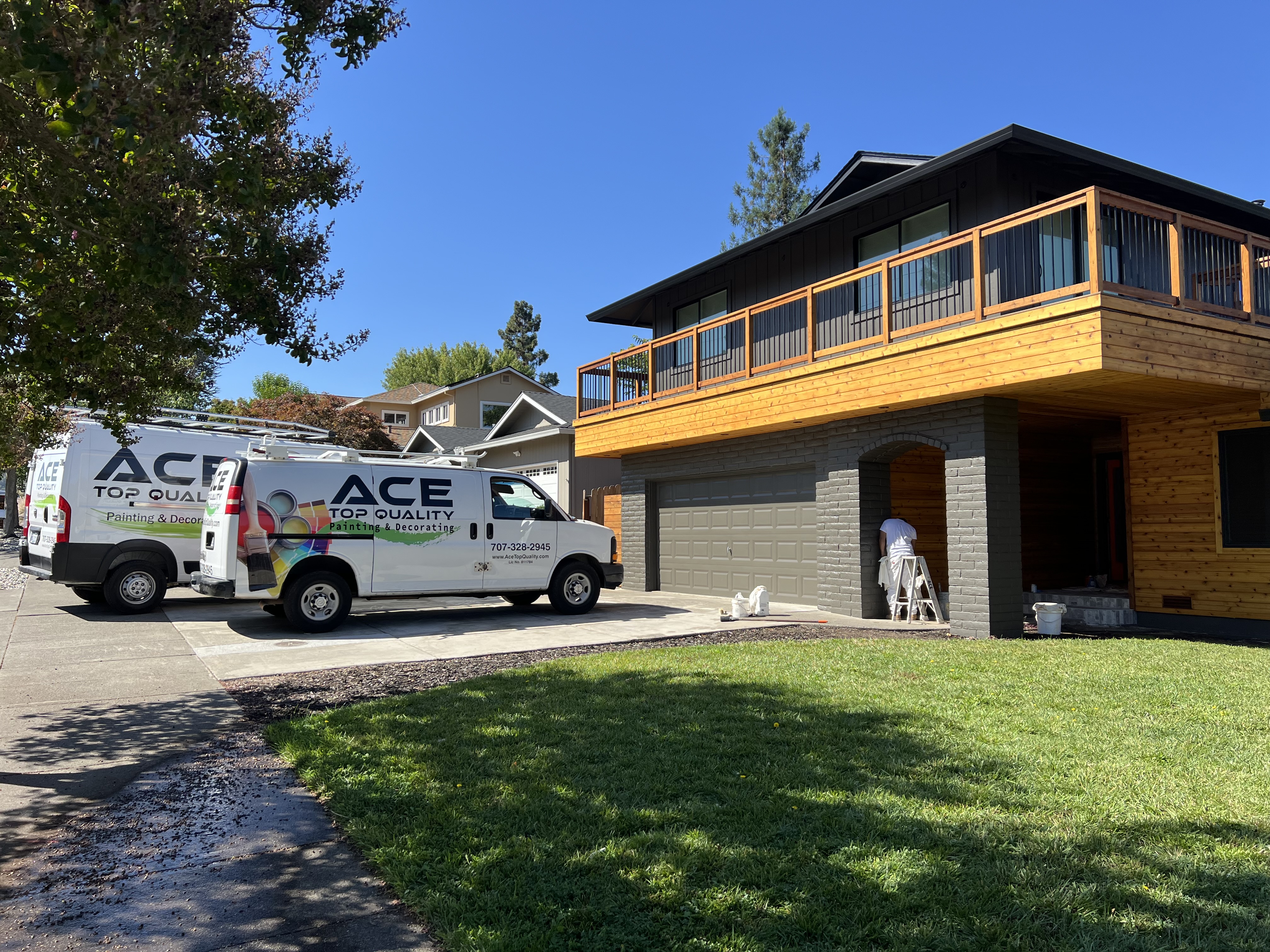 Ace Top Quality Painting Logo