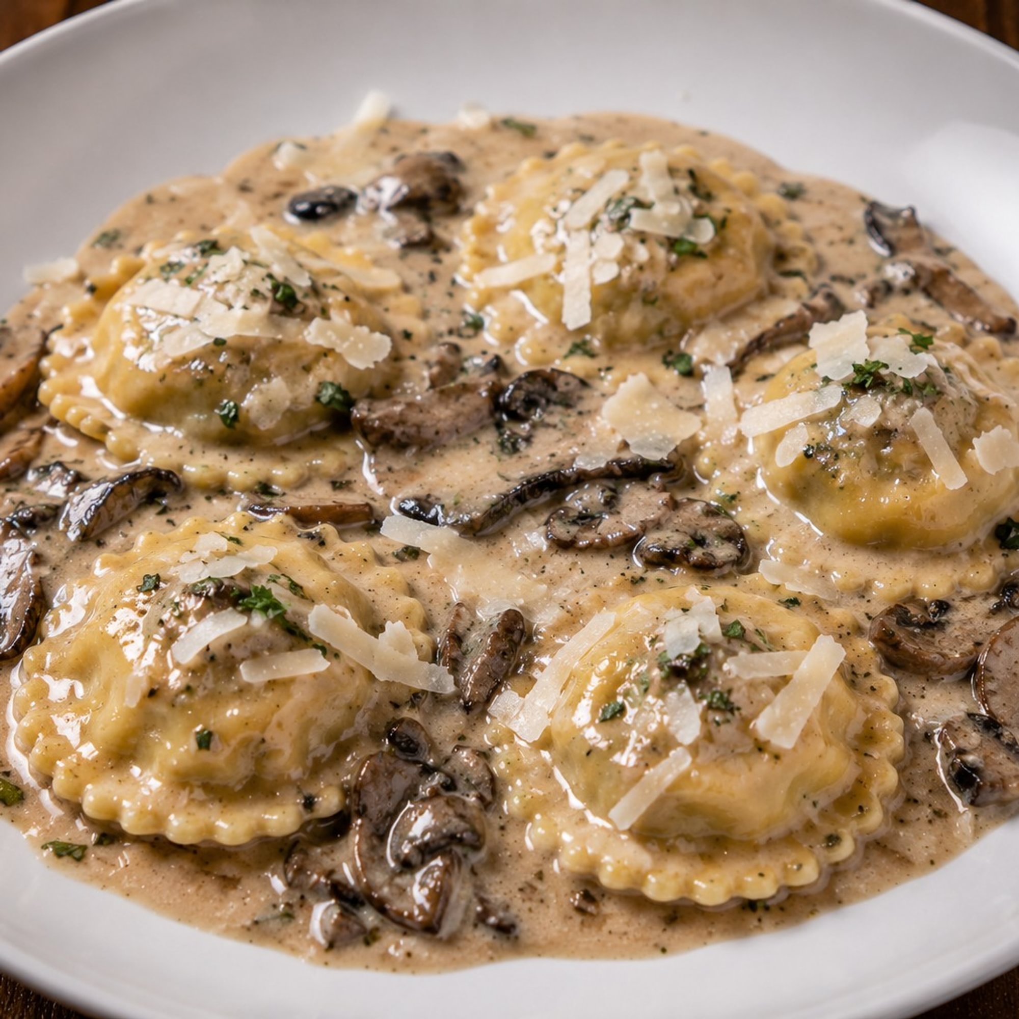 Ravioli Funghi