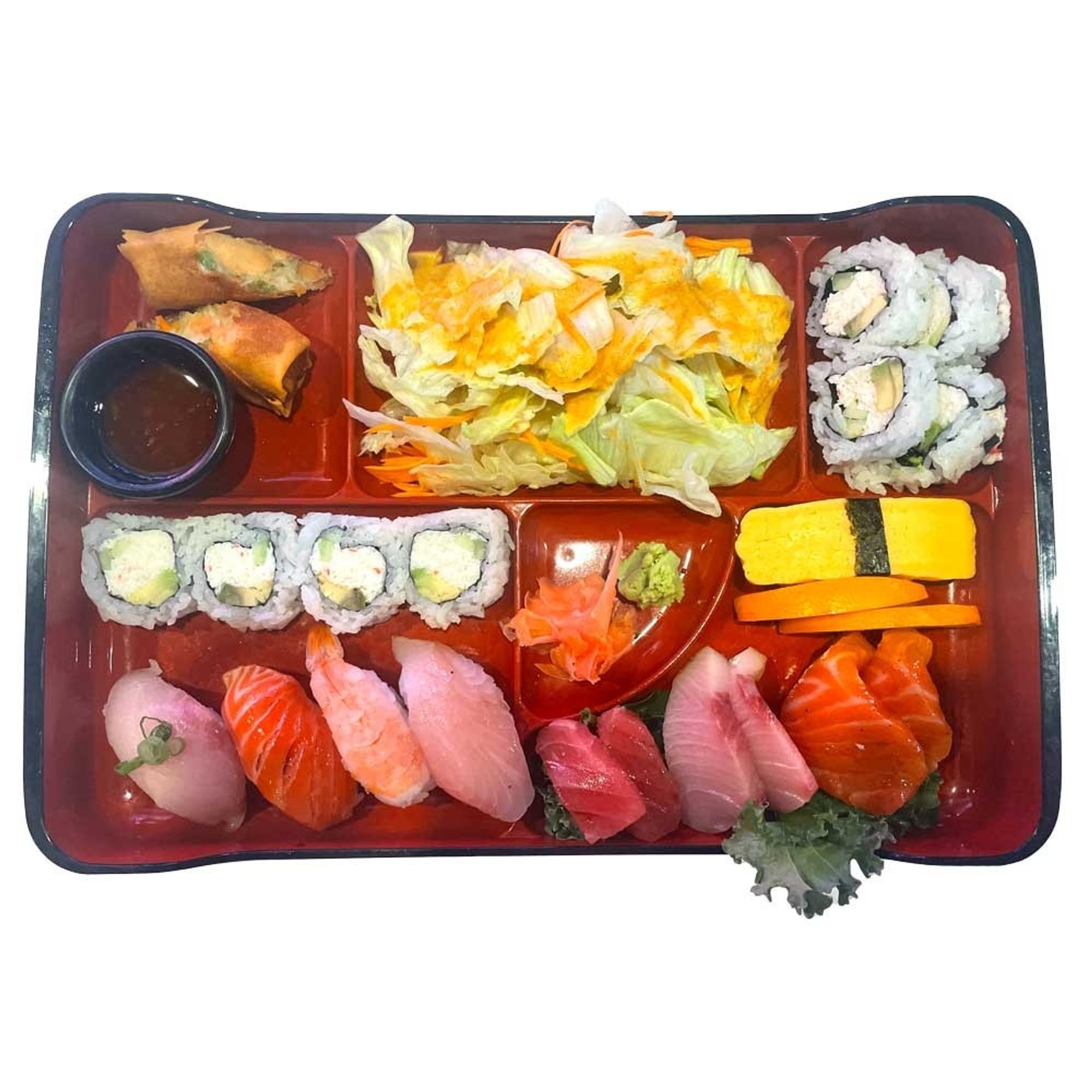 Sushi & Sashimi & Roll Bento