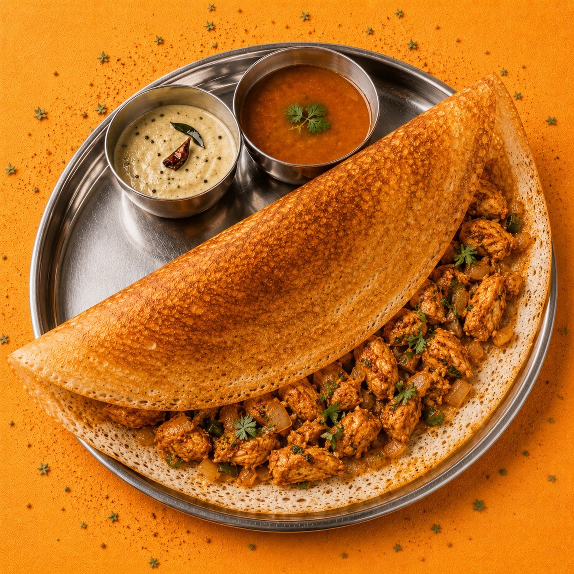 Chicken Dosa