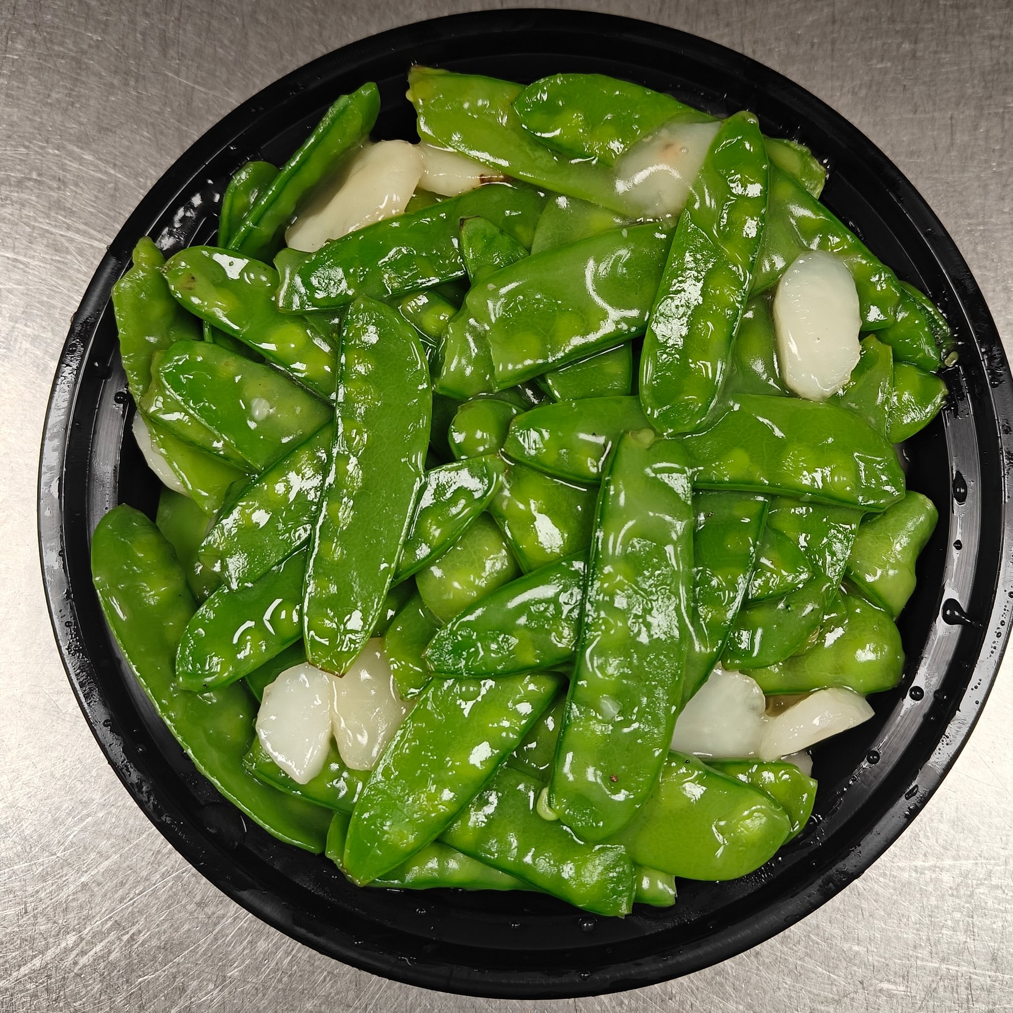 Snow Peas and Water Chestnuts