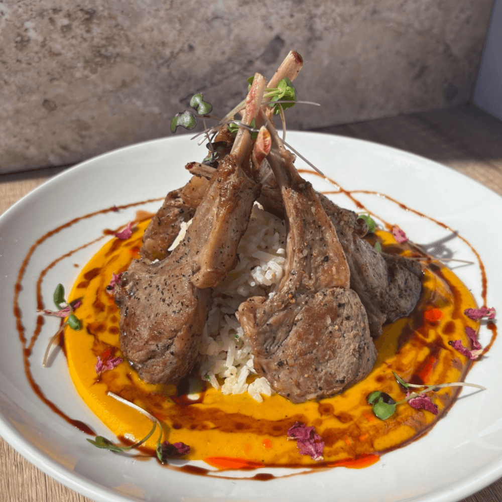 Grilled Lamb Lollipops