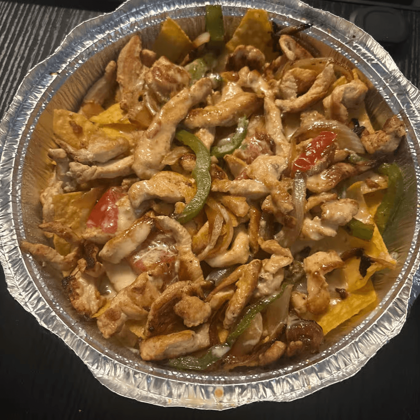 Fajita Chicken Nachos
