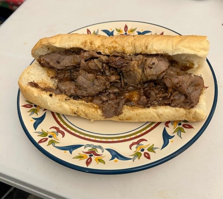Grilled Roast Beef & Gravy