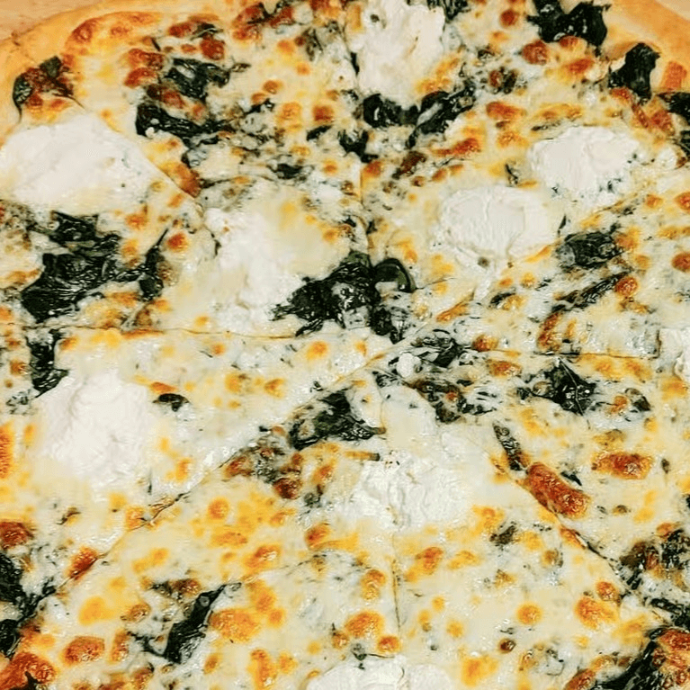Fresh Spinach Ricotta Specialty Pizza
