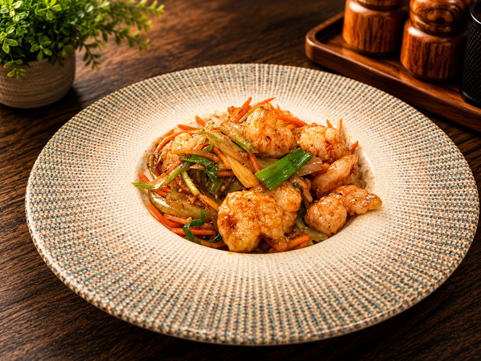 Shrimp Szechuan / 干烧虾