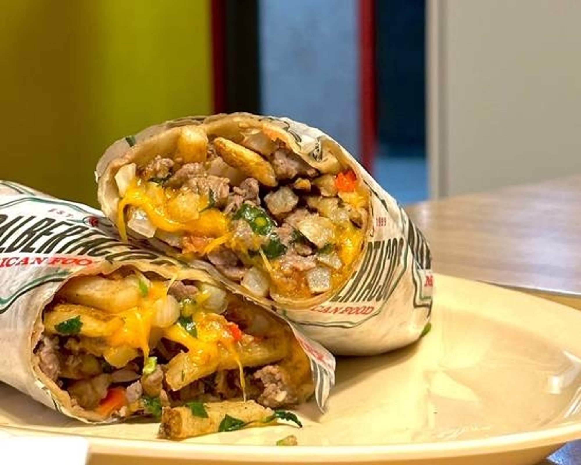 California Burrito with Soda & Side